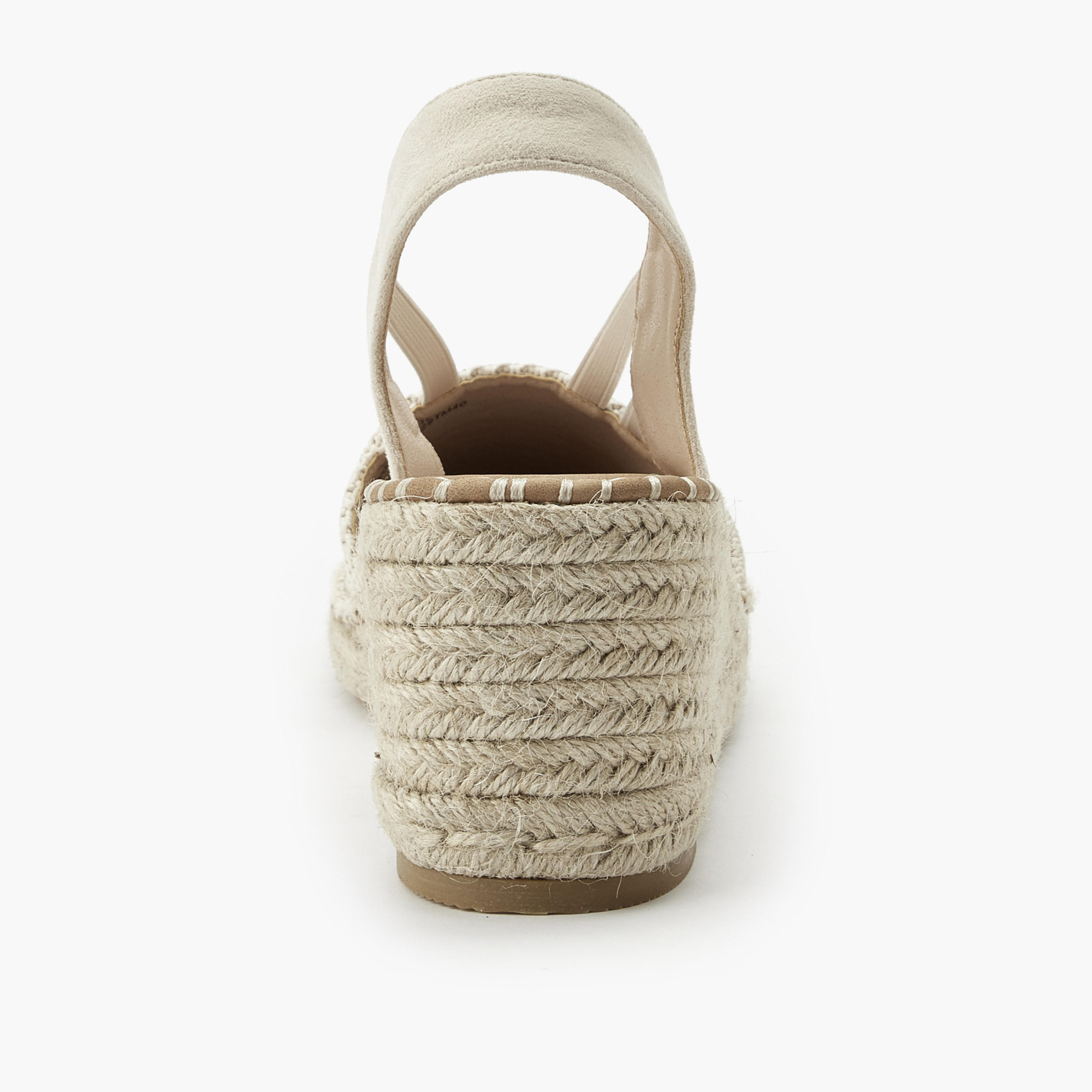 Peppermint Women Textured Wedge Heel Espadrille Sandals-women-shoes-sandals-heeled-image-5