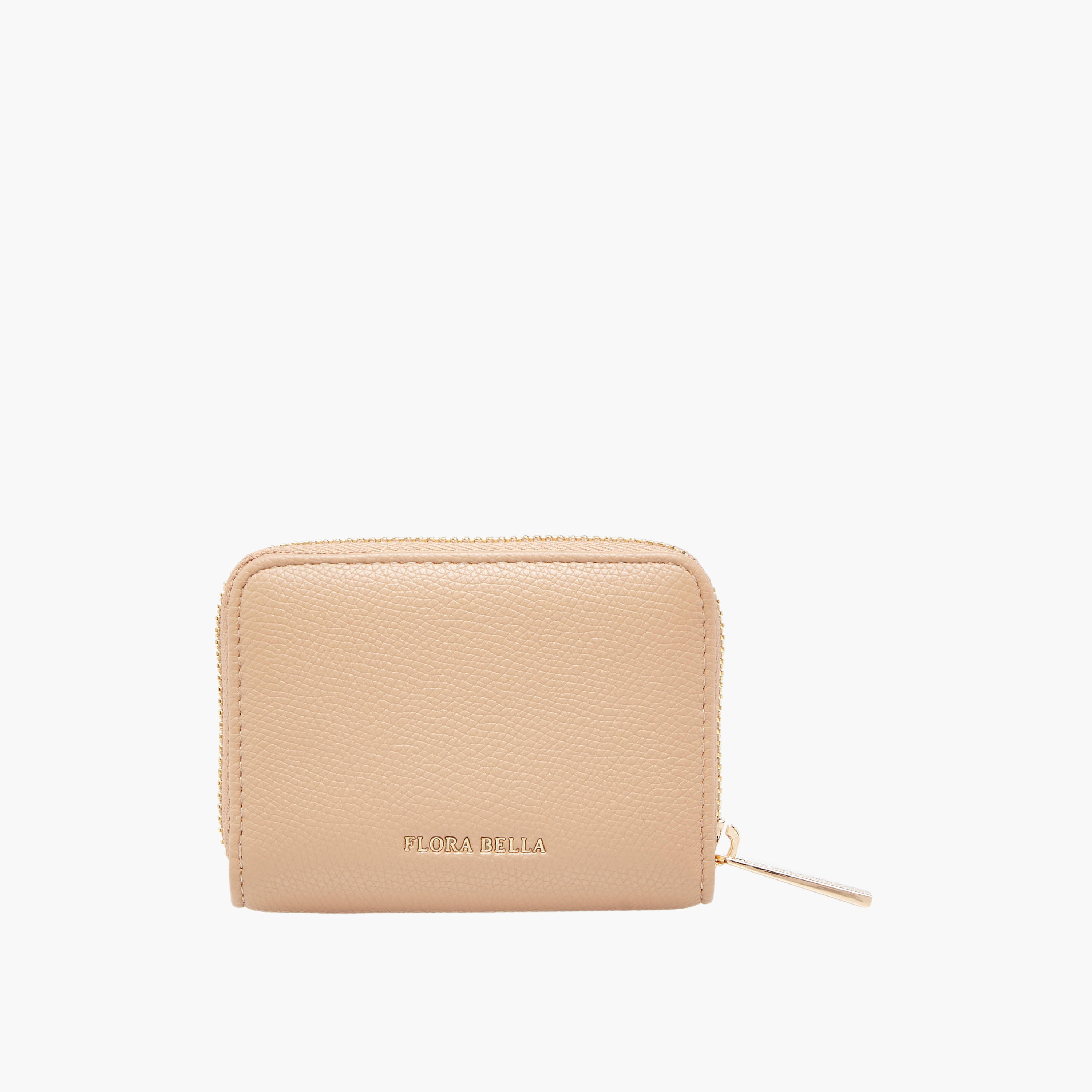 محفظة بارزة الملمس بإغلاق بسحاب من فلورا بيلا-women-bagsandwallets-wallets-image-1