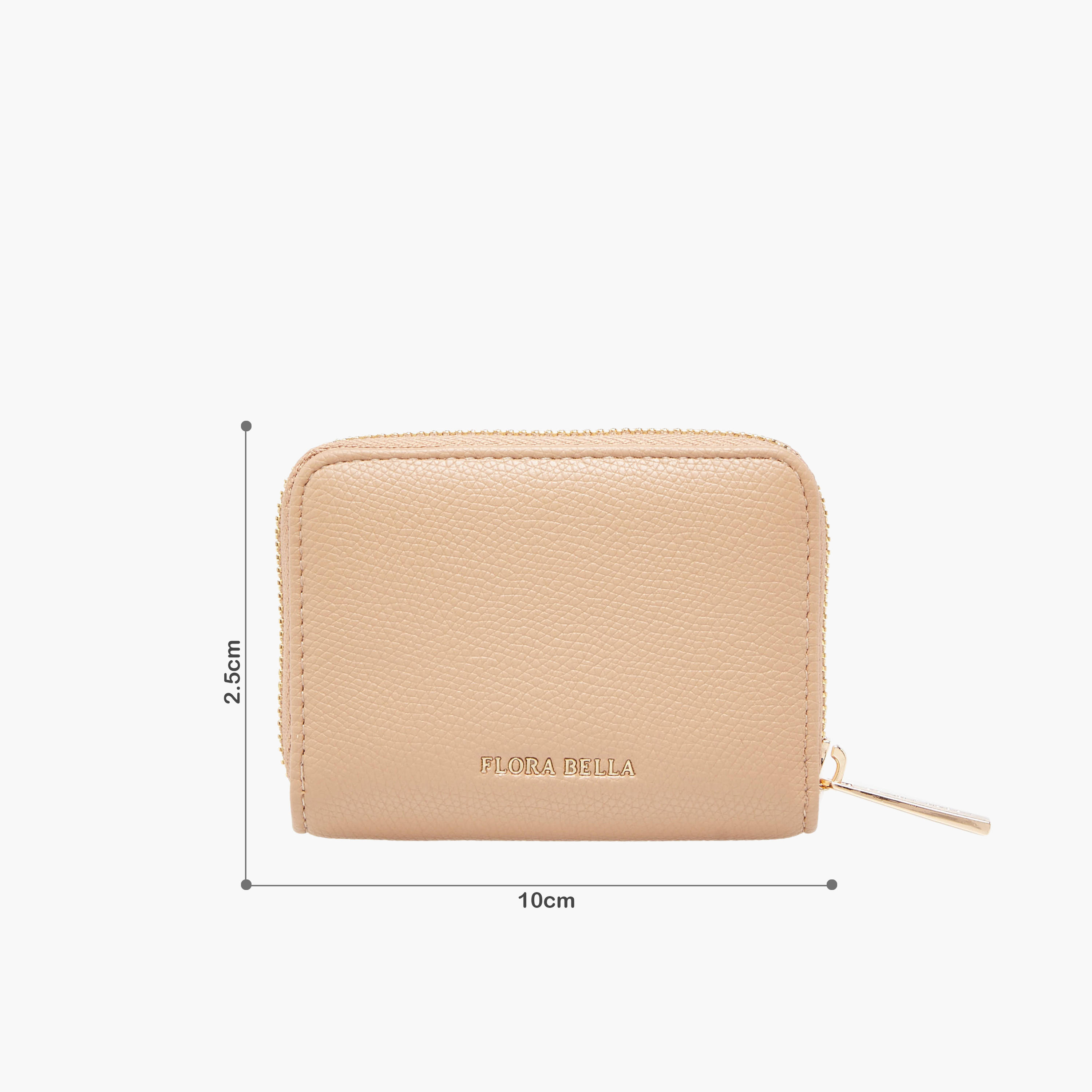 محفظة بارزة الملمس بإغلاق بسحاب من فلورا بيلا-women-bagsandwallets-wallets-image-2
