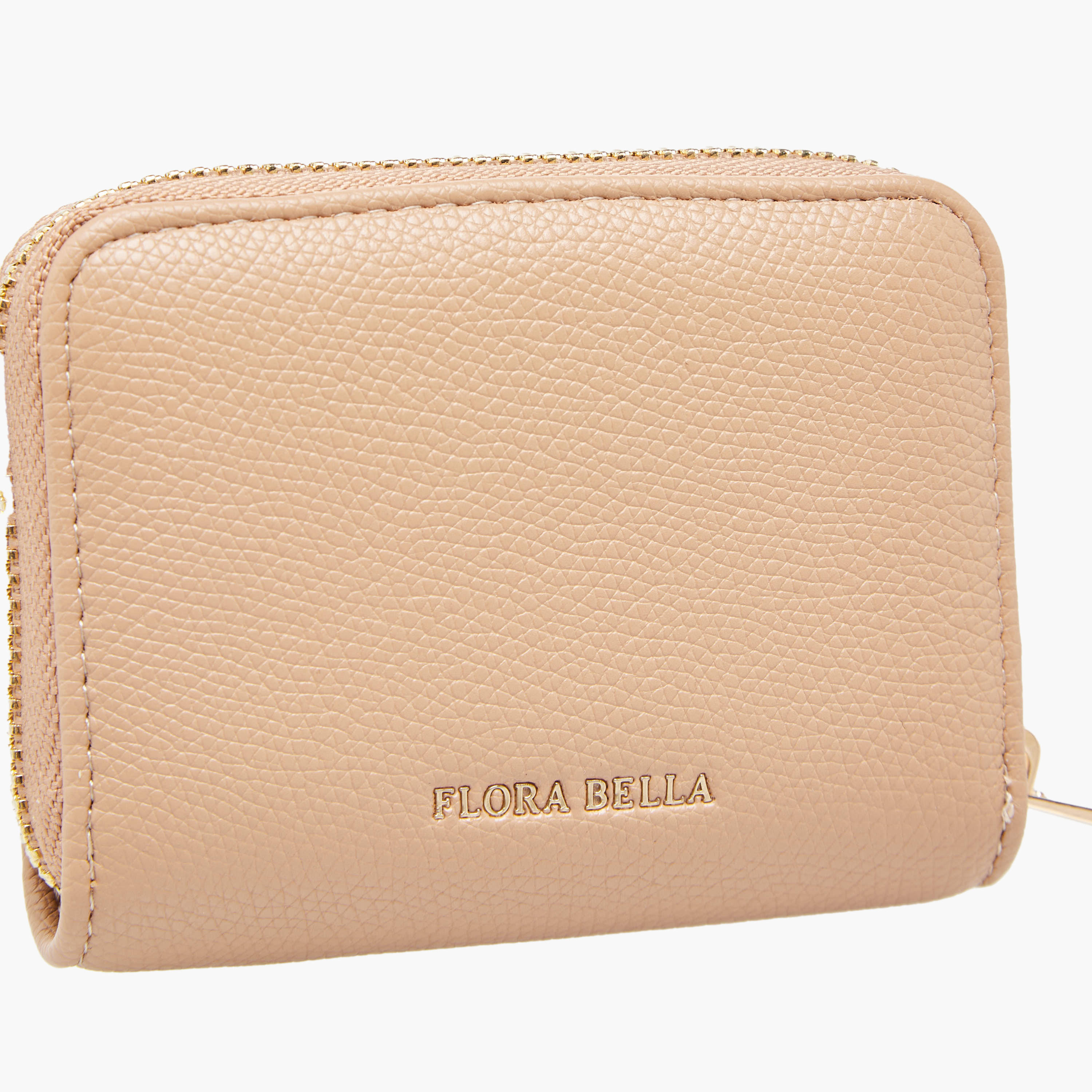 محفظة بارزة الملمس بإغلاق بسحاب من فلورا بيلا-women-bagsandwallets-wallets-image-4