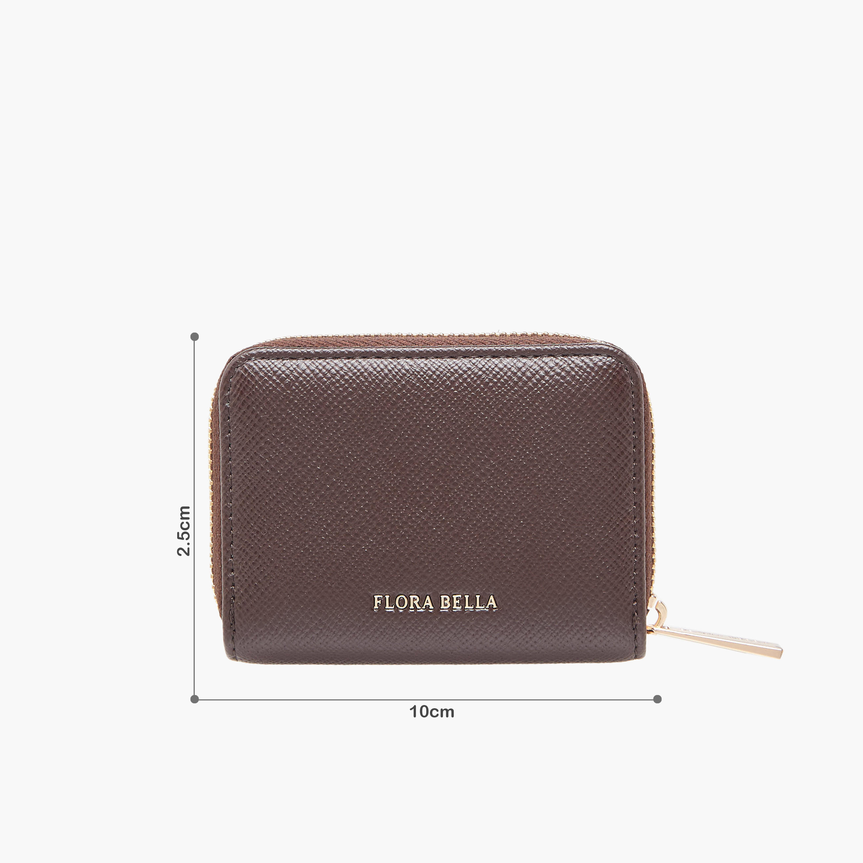 محفظة بارزة الملمس بإغلاق بسحاب من فلورا بيلا-women-bagsandwallets-wallets-image-2