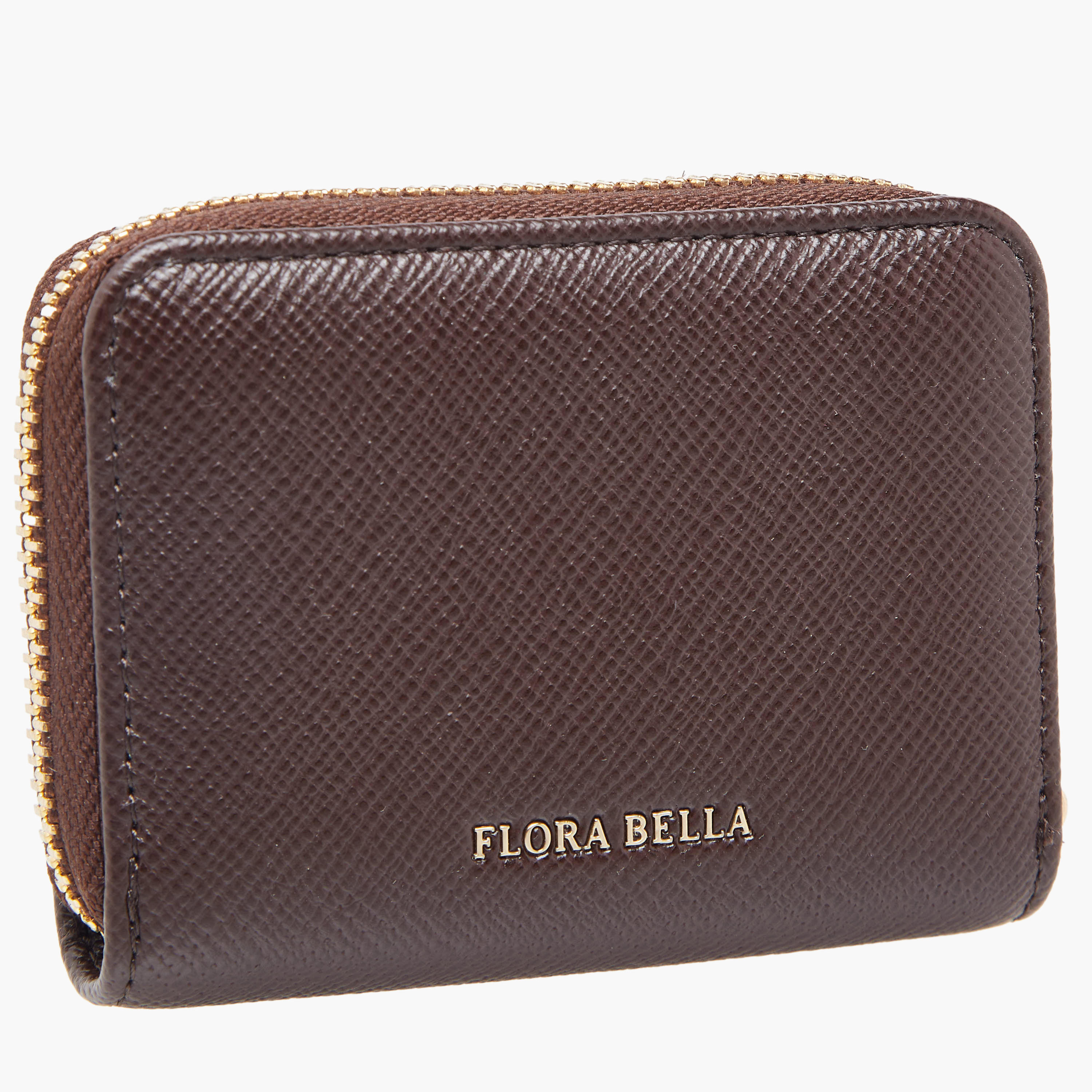 محفظة بارزة الملمس بإغلاق بسحاب من فلورا بيلا-women-bagsandwallets-wallets-image-4