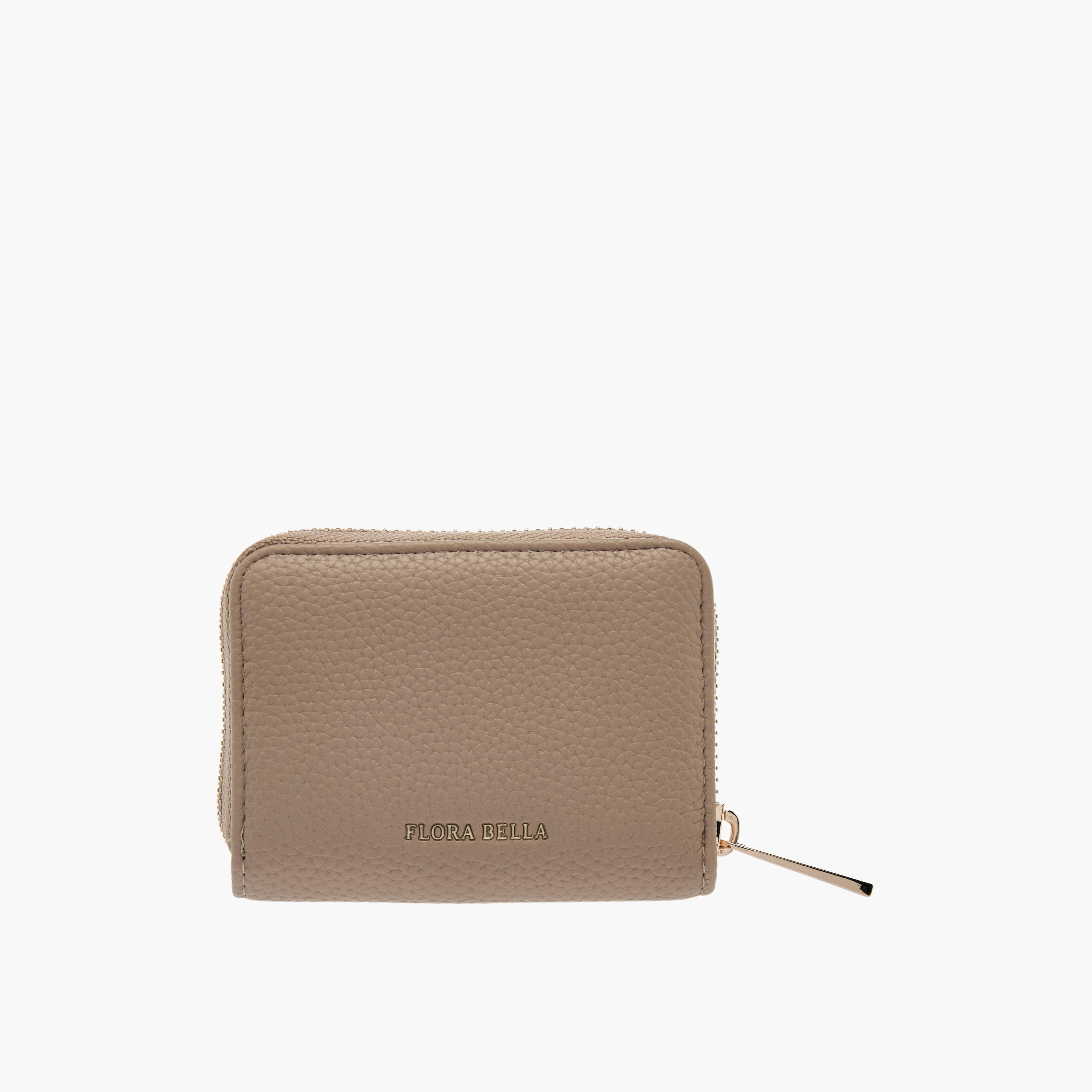 محفظة بارزة الملمس بسحاب إغلاق من فلورا بيلا-women-bagsandwallets-wallets-image-1