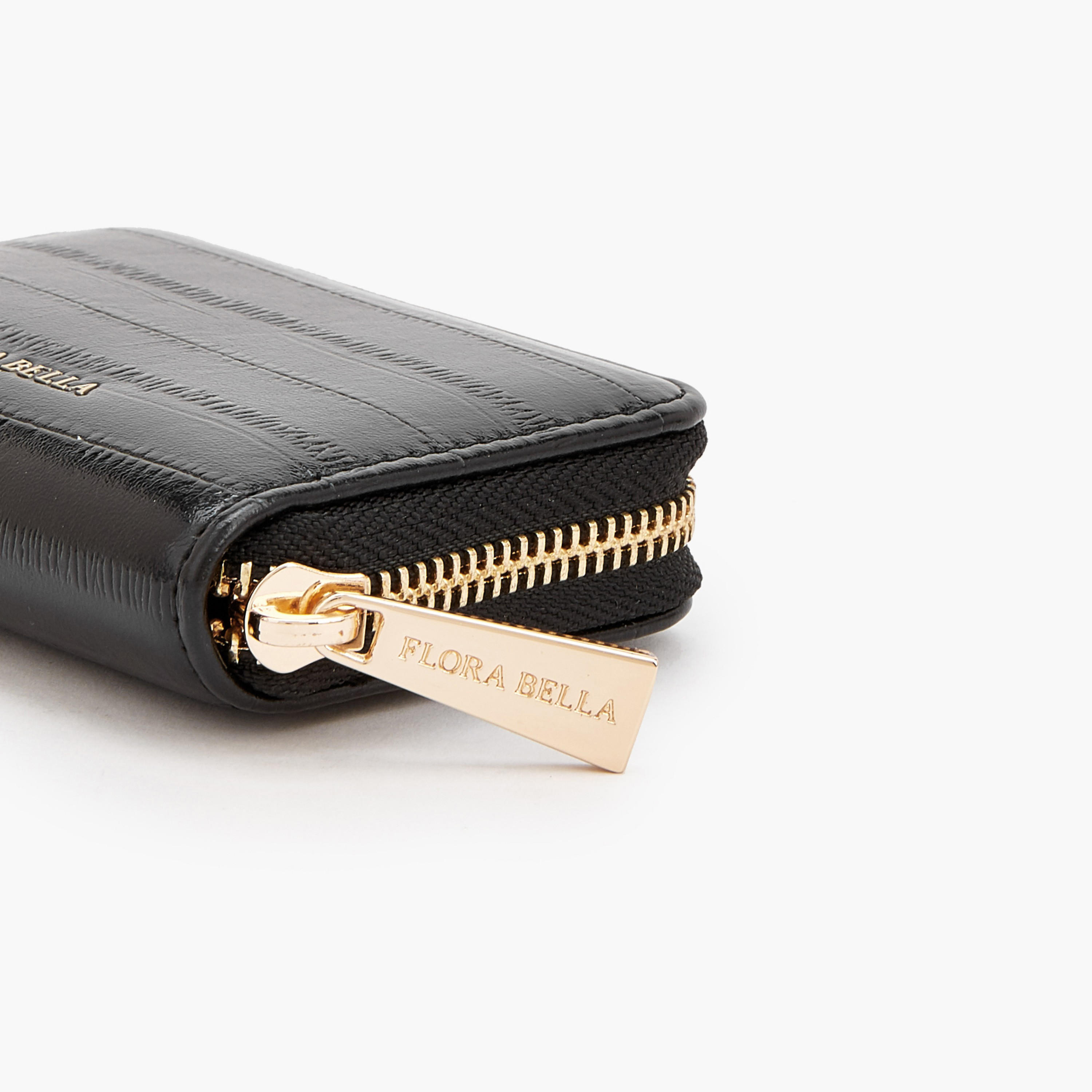 Flora Bella Solid Card Holder with Zip Closure-women-bagsandwallets-wallets-image-6
