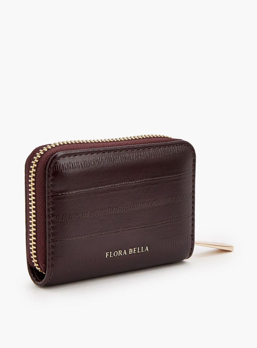 Flora Bella Solid Card Holder with Zip Closure-women-bagsandwallets-wallets-image-3