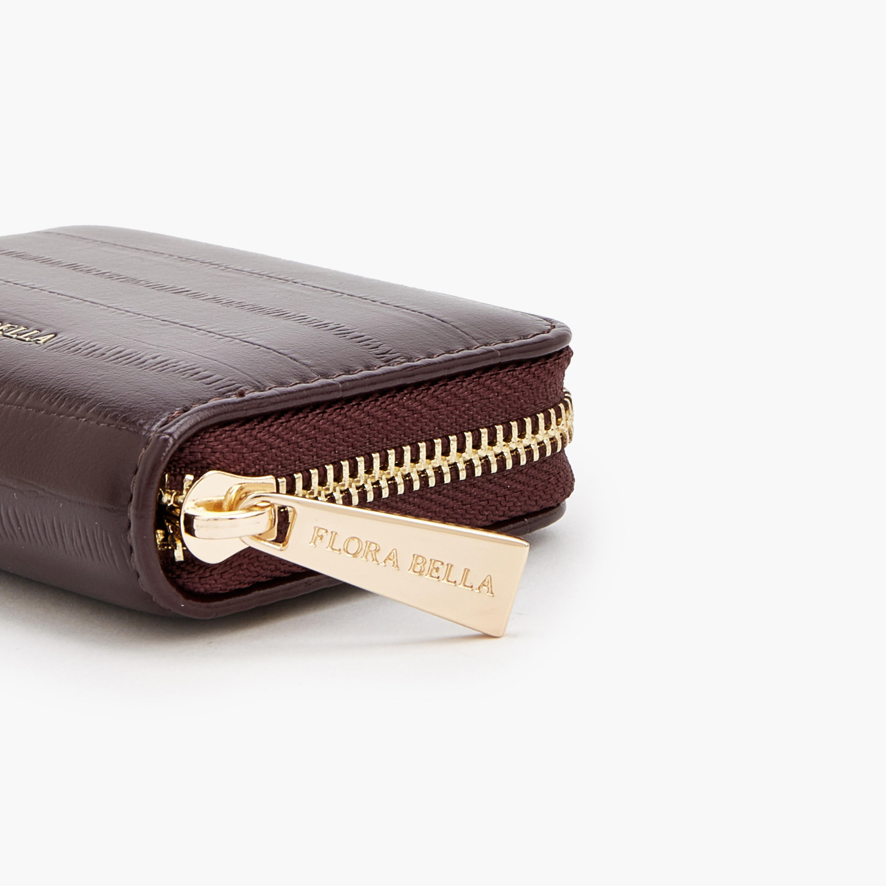 Flora Bella Solid Card Holder with Zip Closure-women-bagsandwallets-wallets-image-6