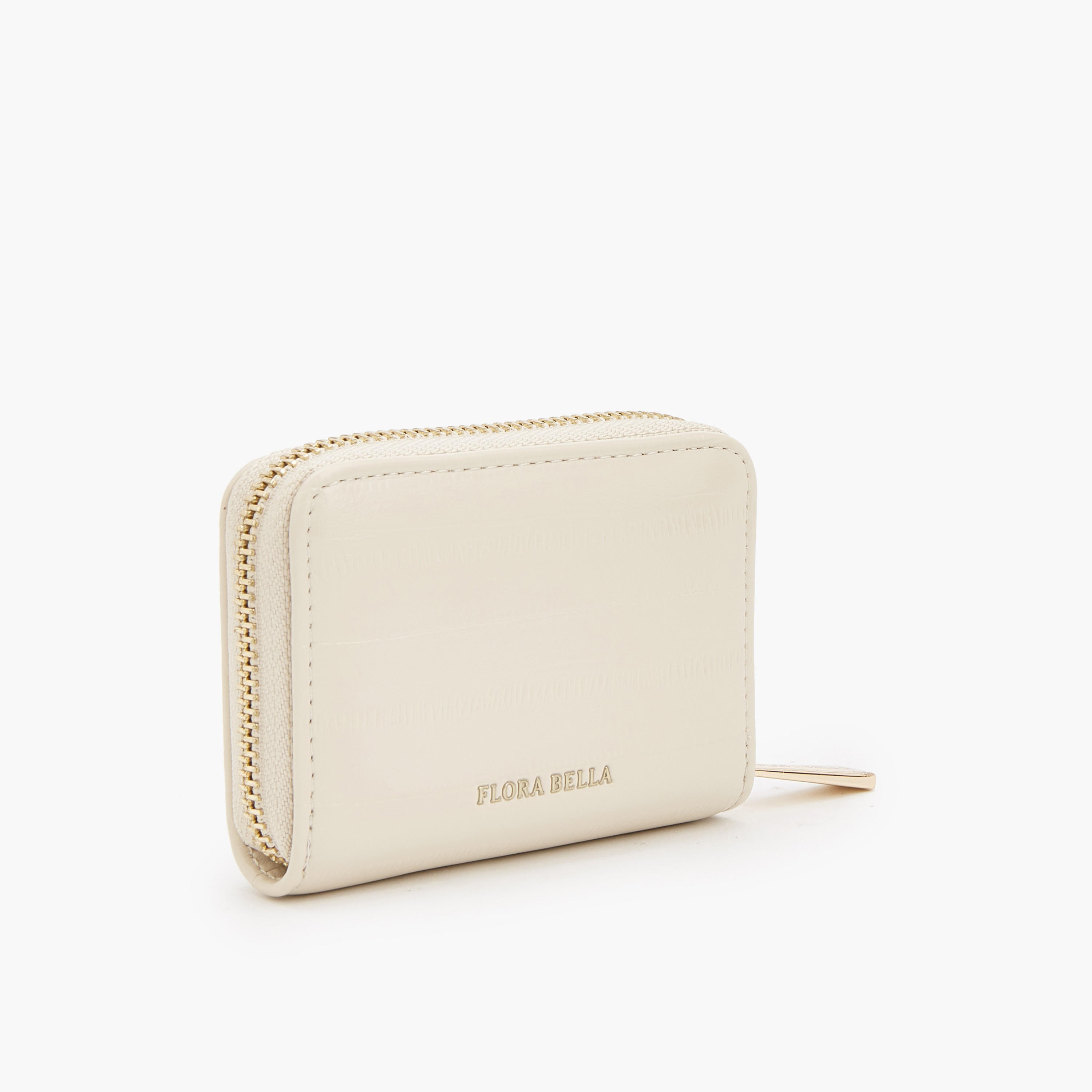 Flora Bella Solid Card Holder with Zip Closure-women-bagsandwallets-wallets-image-3