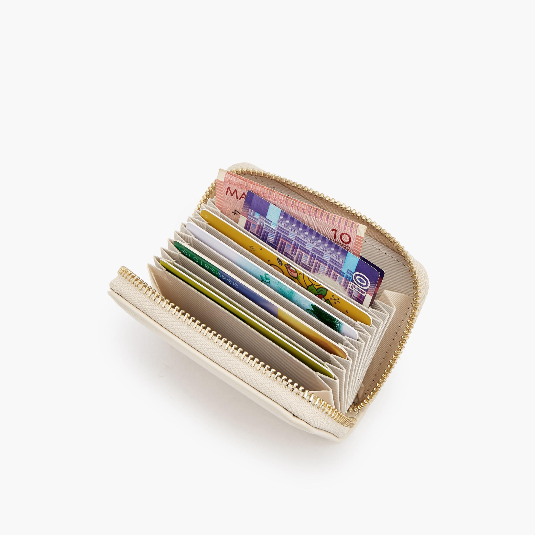 Flora Bella Solid Card Holder with Zip Closure-women-bagsandwallets-wallets-image-7