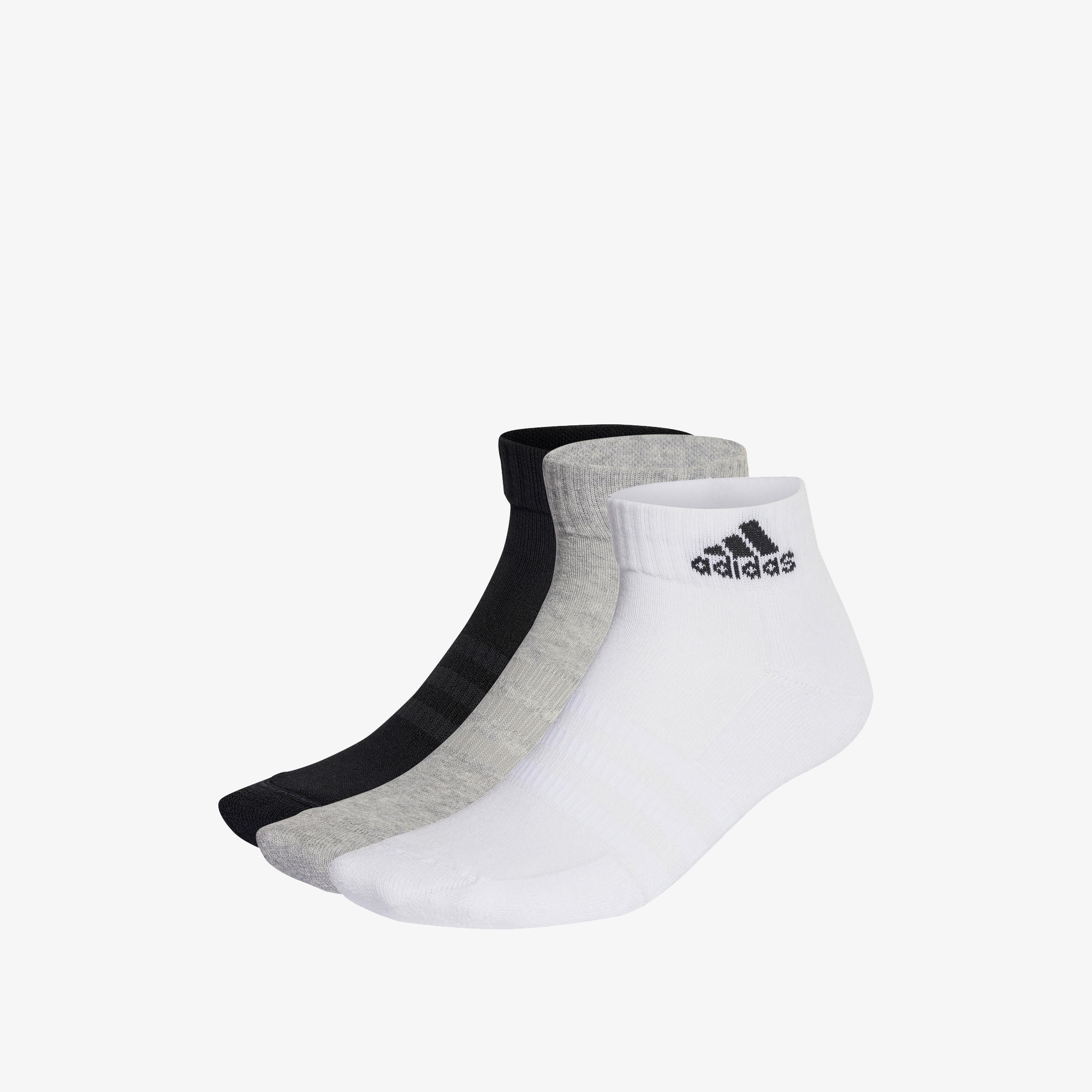 Adidas 3-Piece IC1281 Ankle Length Sports Socks Set - IC1281-men-socks-image-1
