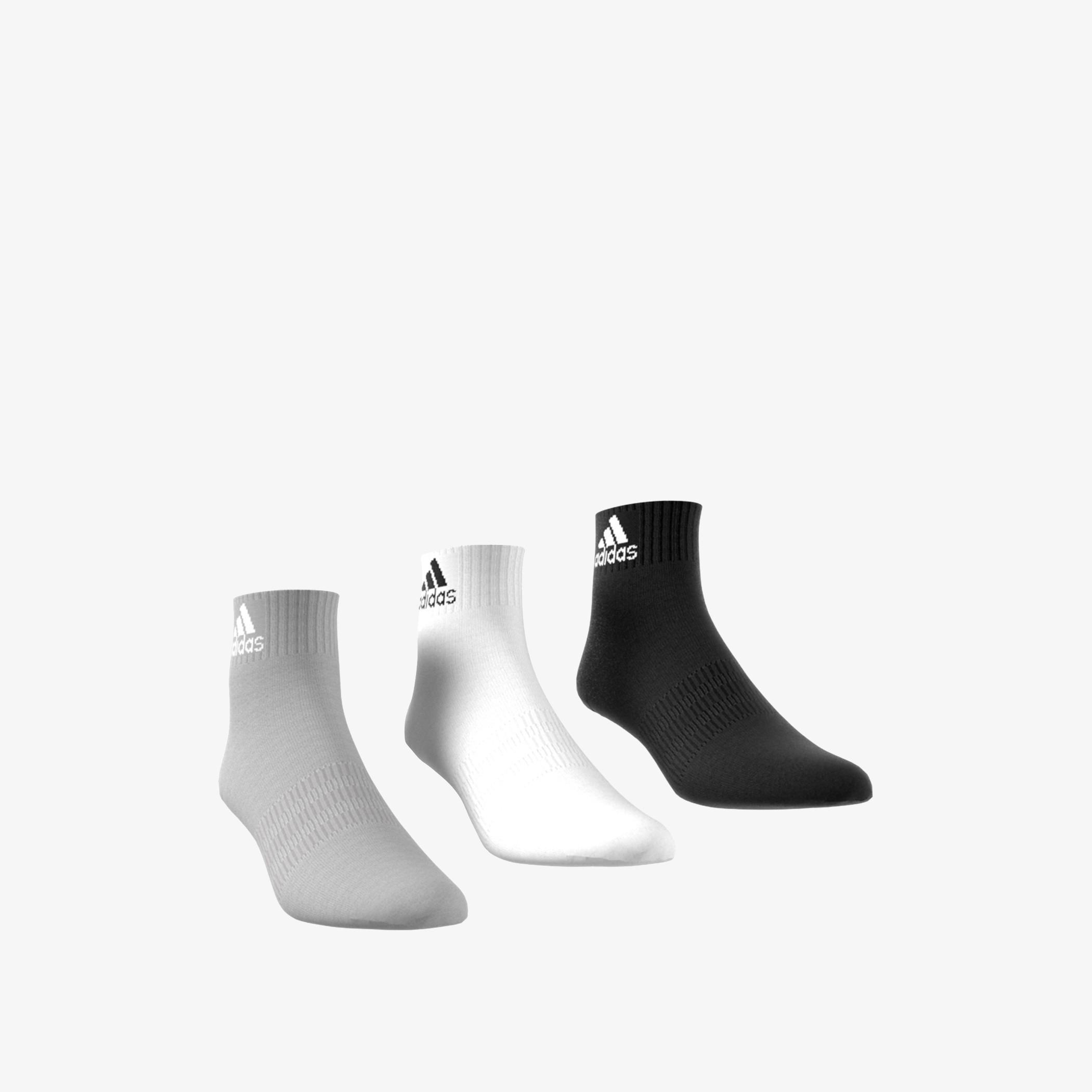 Adidas 3-Piece IC1281 Ankle Length Sports Socks Set - IC1281-men-socks-image-2