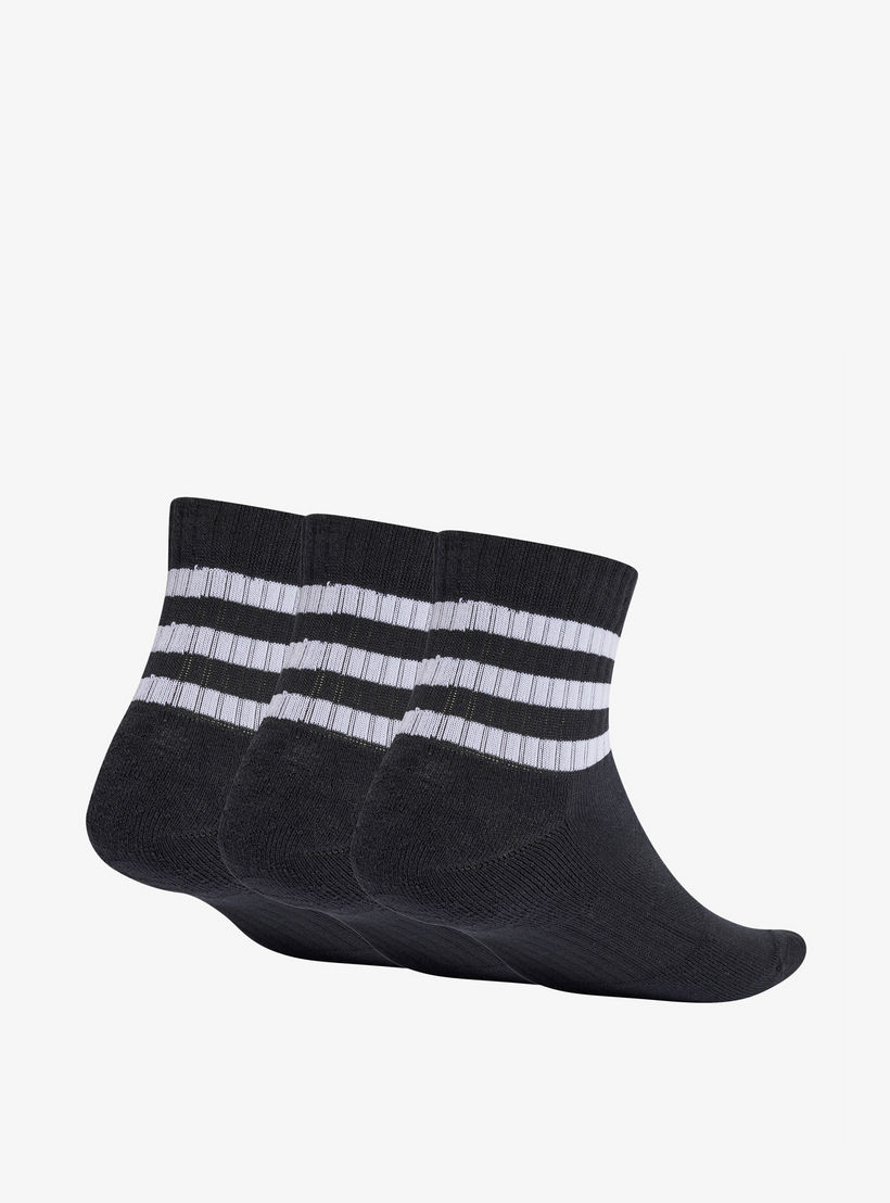 Adidas Logo Detail Ankle Length Socks - Set of 3-men-socks-image-2