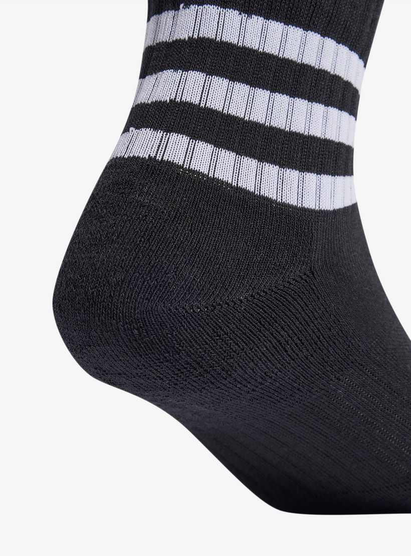 Adidas Logo Detail Ankle Length Socks - Set of 3-men-socks-image-4