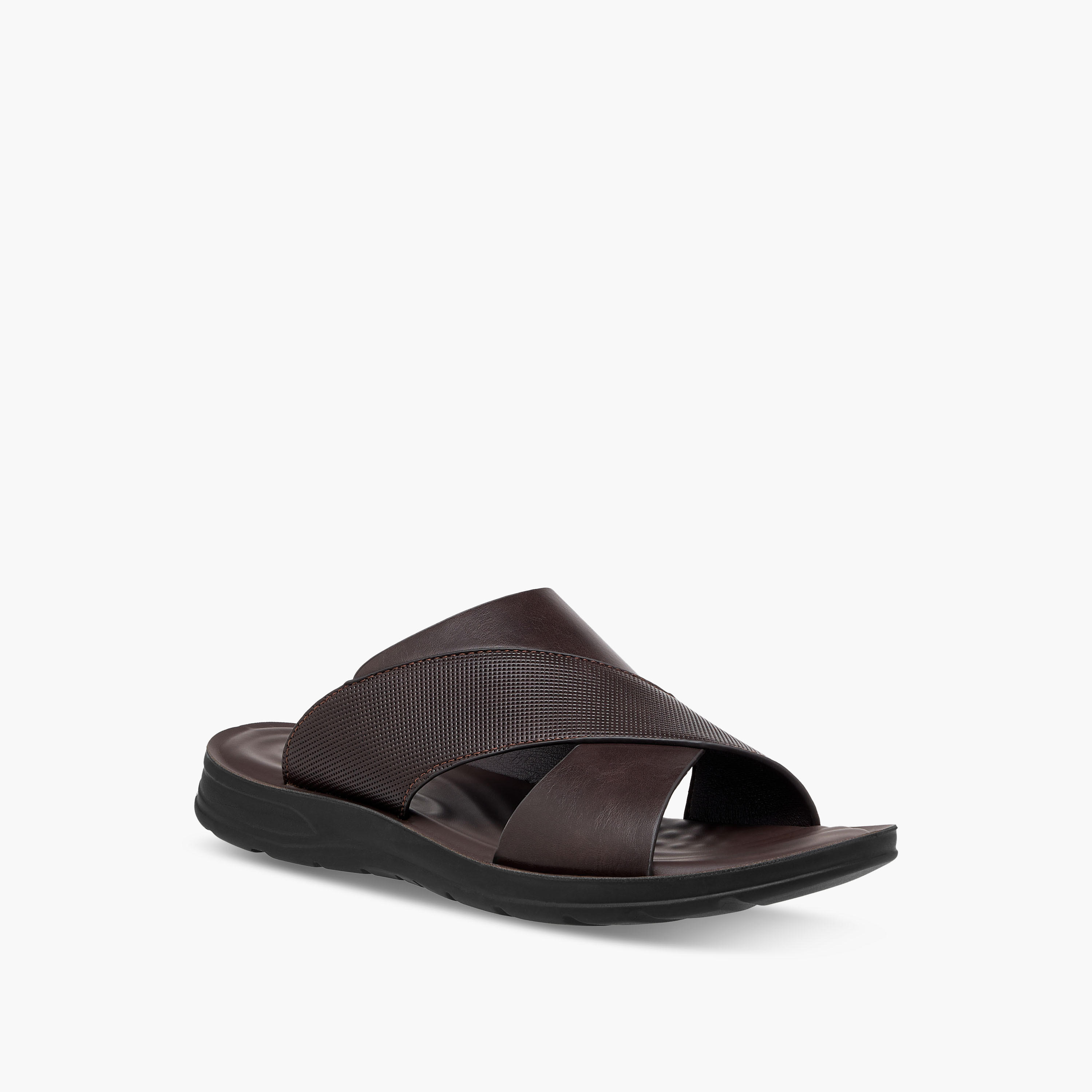 صندل عربي بحزام متقاطع للرجال من أل بي أل من شو إكسبريس-men-shoes-sandals-image-2