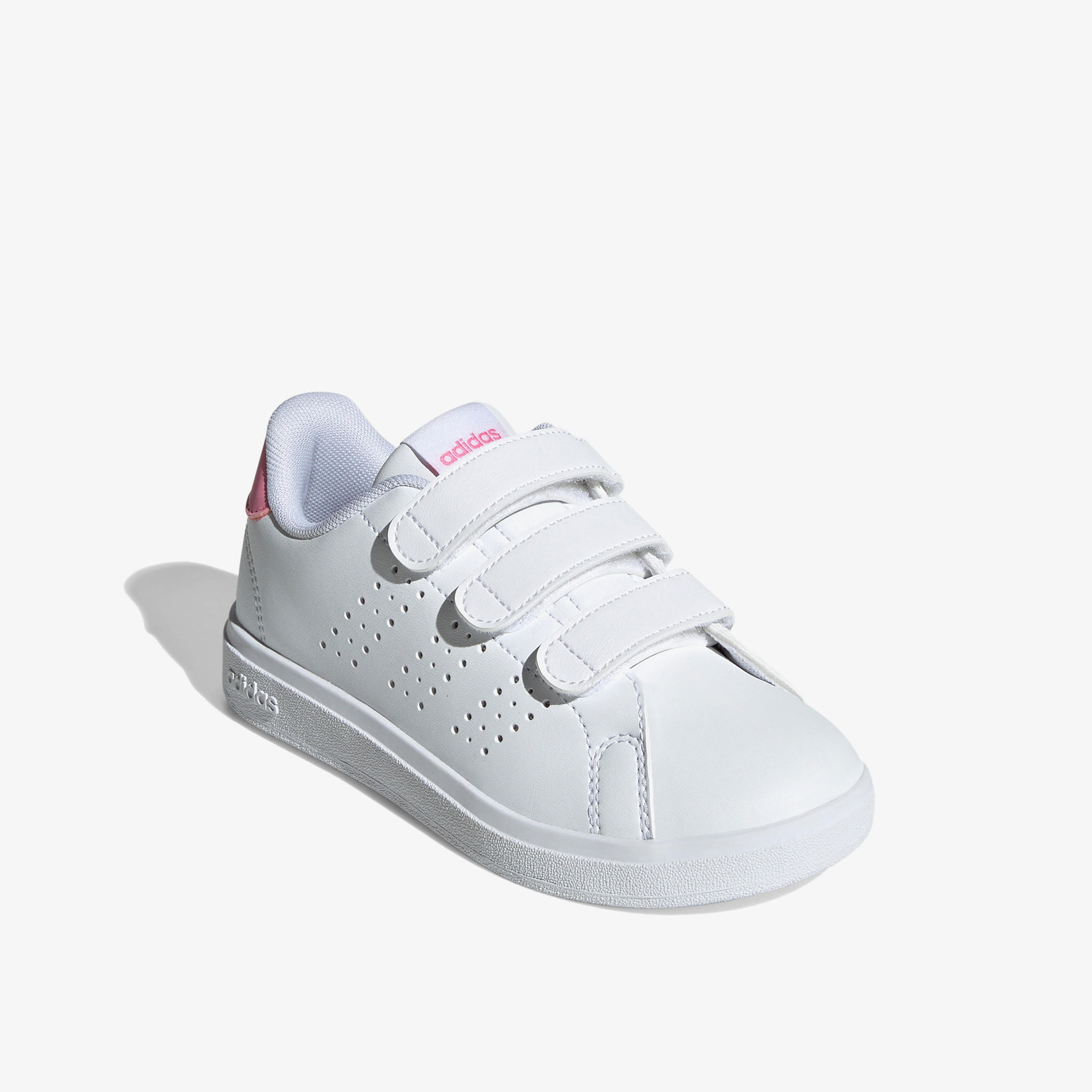adidas Kids ADVANTAGE BASE 2.0 CF C Hook & Loop Ankle Shoes-girls-shoes-sneakers-image-1