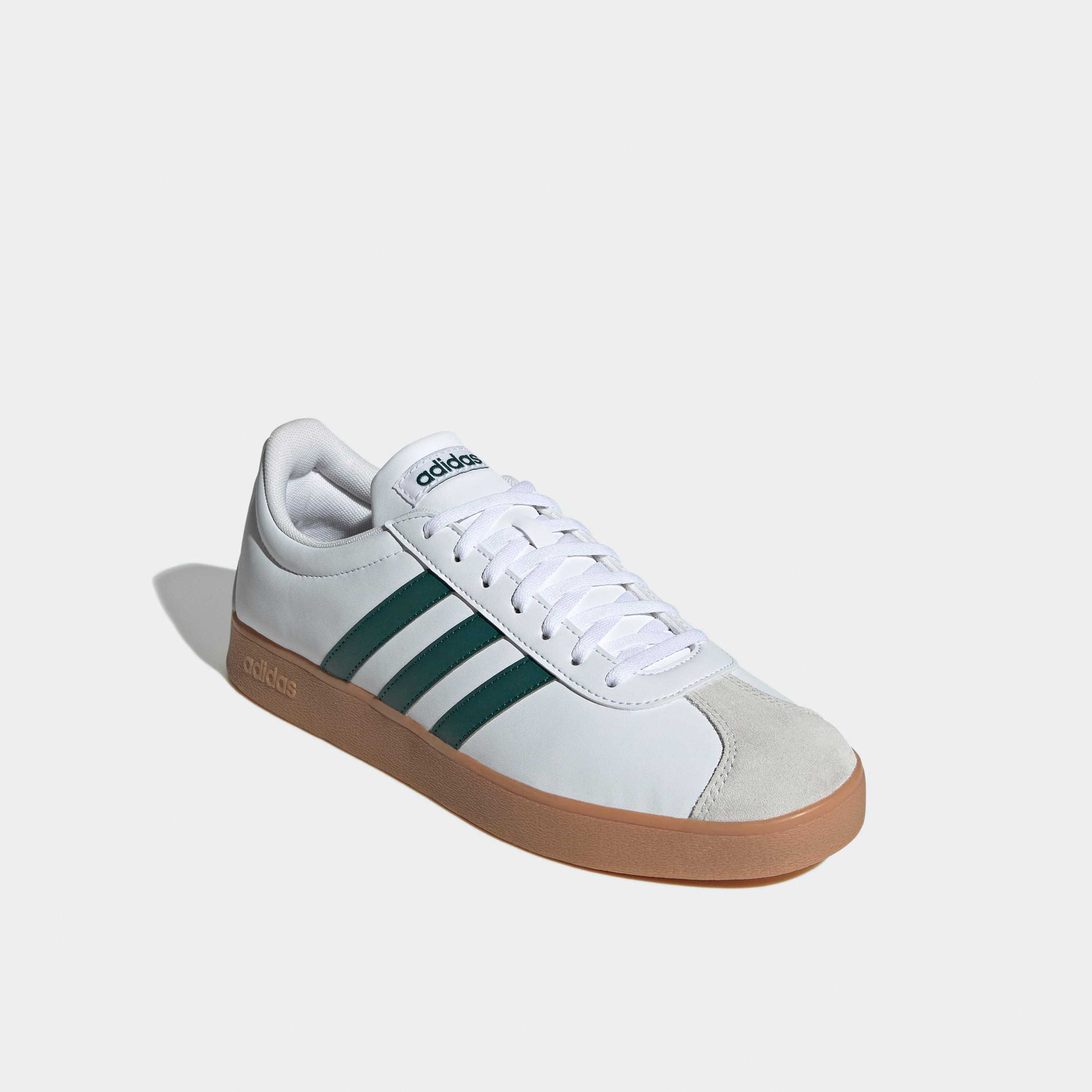 حذاء سنيكرز بطول الكاحل ورباط إغلاق في إل كورت بيس للرجال من أديداس-sports-men-shoes-image-1