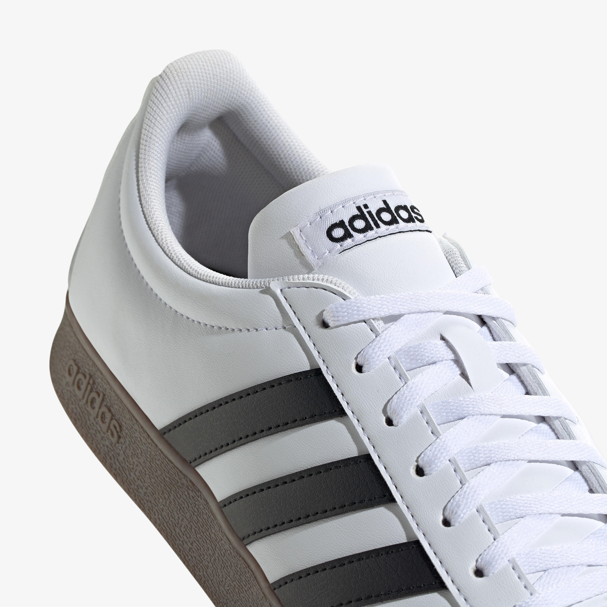 Adidas Mens' Tennis Shoes with Lace-Up Closure - VL COURT BASE-sports-men-shoes-image-8