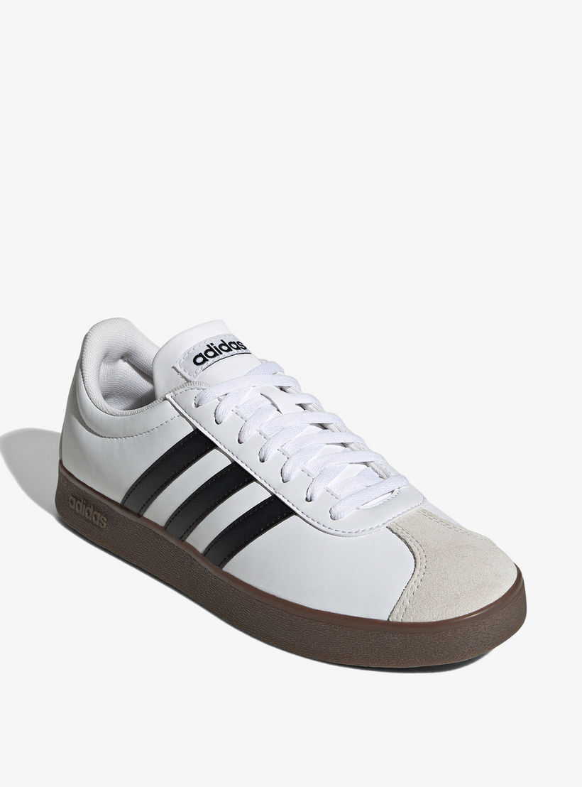 Adidas Women's VL COURT BASE Lace-Up Sneakers - ID3714-sports-women-shoes-image-1