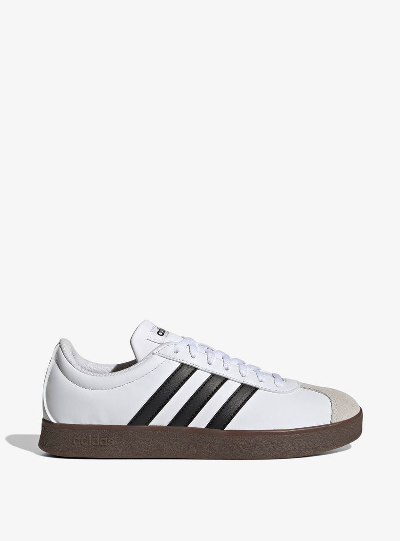 Adidas Women's VL COURT BASE Lace-Up Sneakers - ID3714-sports-women-shoes-image-2