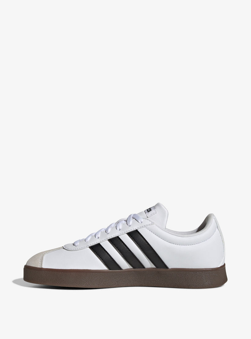 Adidas Women's VL COURT BASE Lace-Up Sneakers - ID3714-sports-women-shoes-image-5