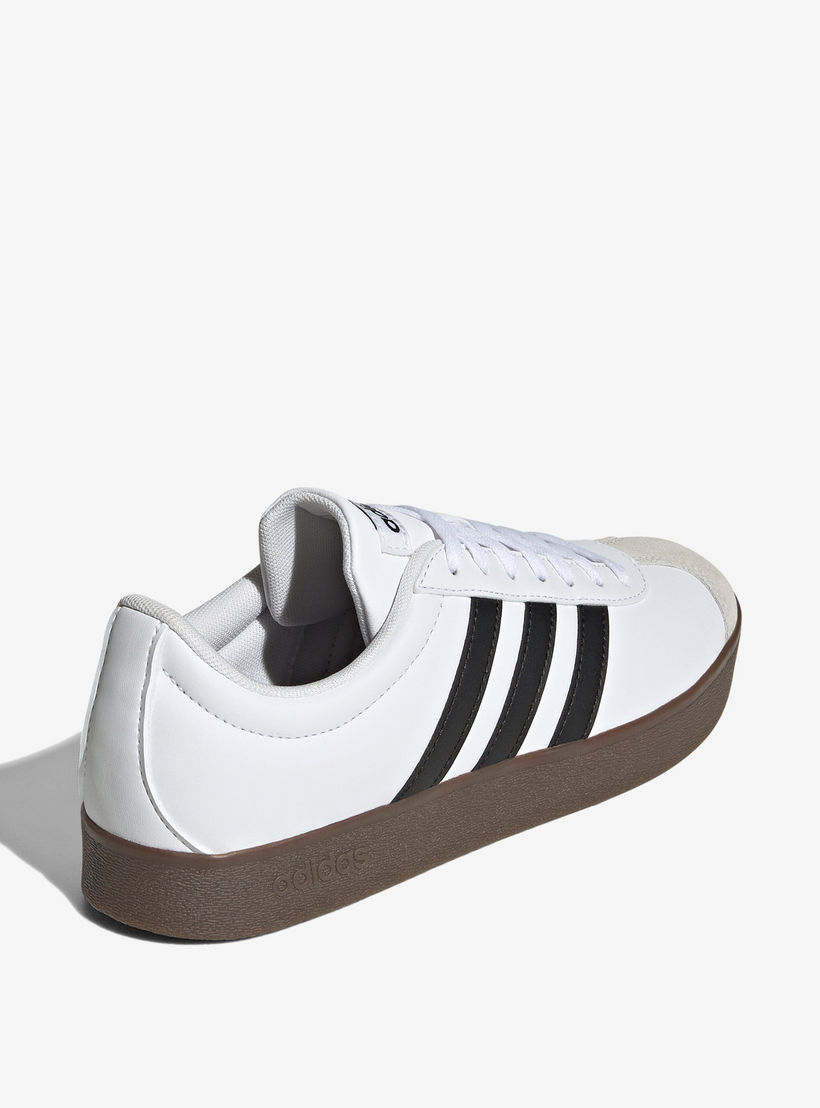 Adidas Women's VL COURT BASE Lace-Up Sneakers - ID3714-sports-women-shoes-image-6