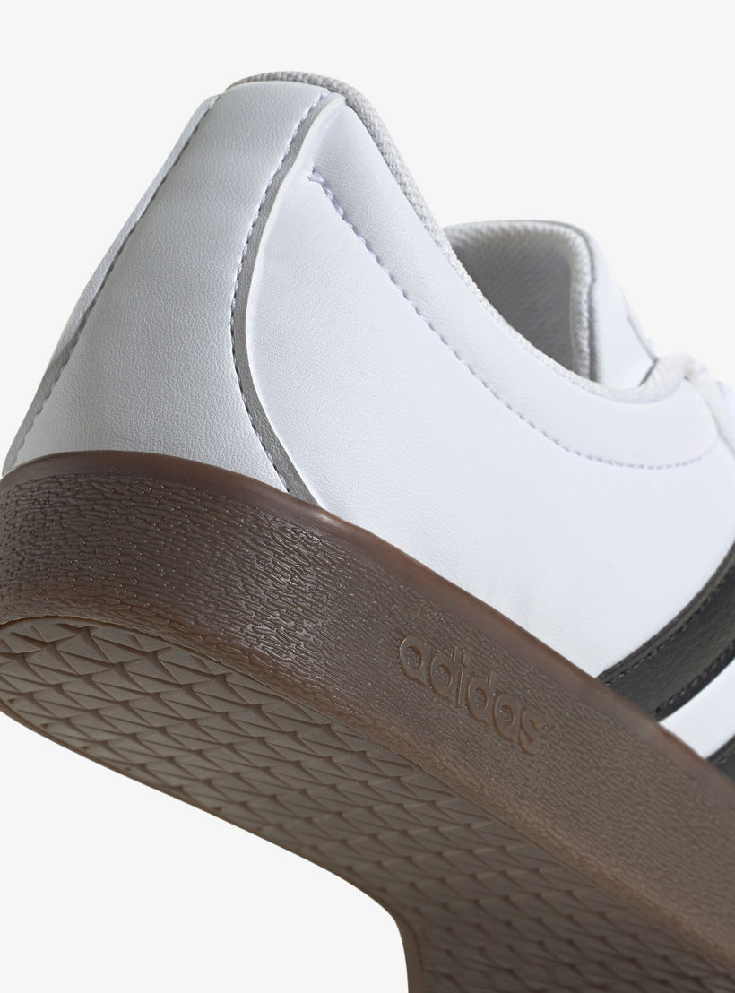 Adidas Women's VL COURT BASE Lace-Up Sneakers - ID3714-sports-women-shoes-image-8