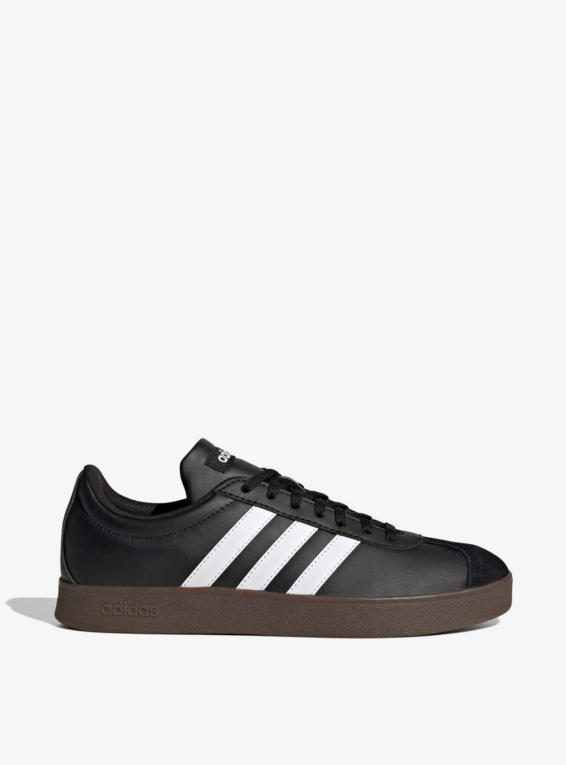 Adidas Women's VL COURT BASE Tennis Shoes with Lace-Up Closure - ID3715-sports-women-shoes-image-2