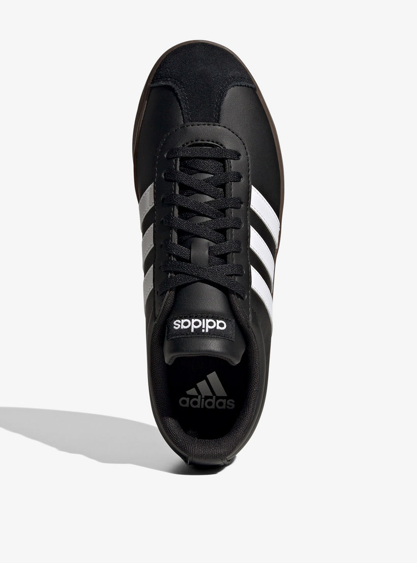 Adidas Women's VL COURT BASE Tennis Shoes with Lace-Up Closure - ID3715-sports-women-shoes-image-3