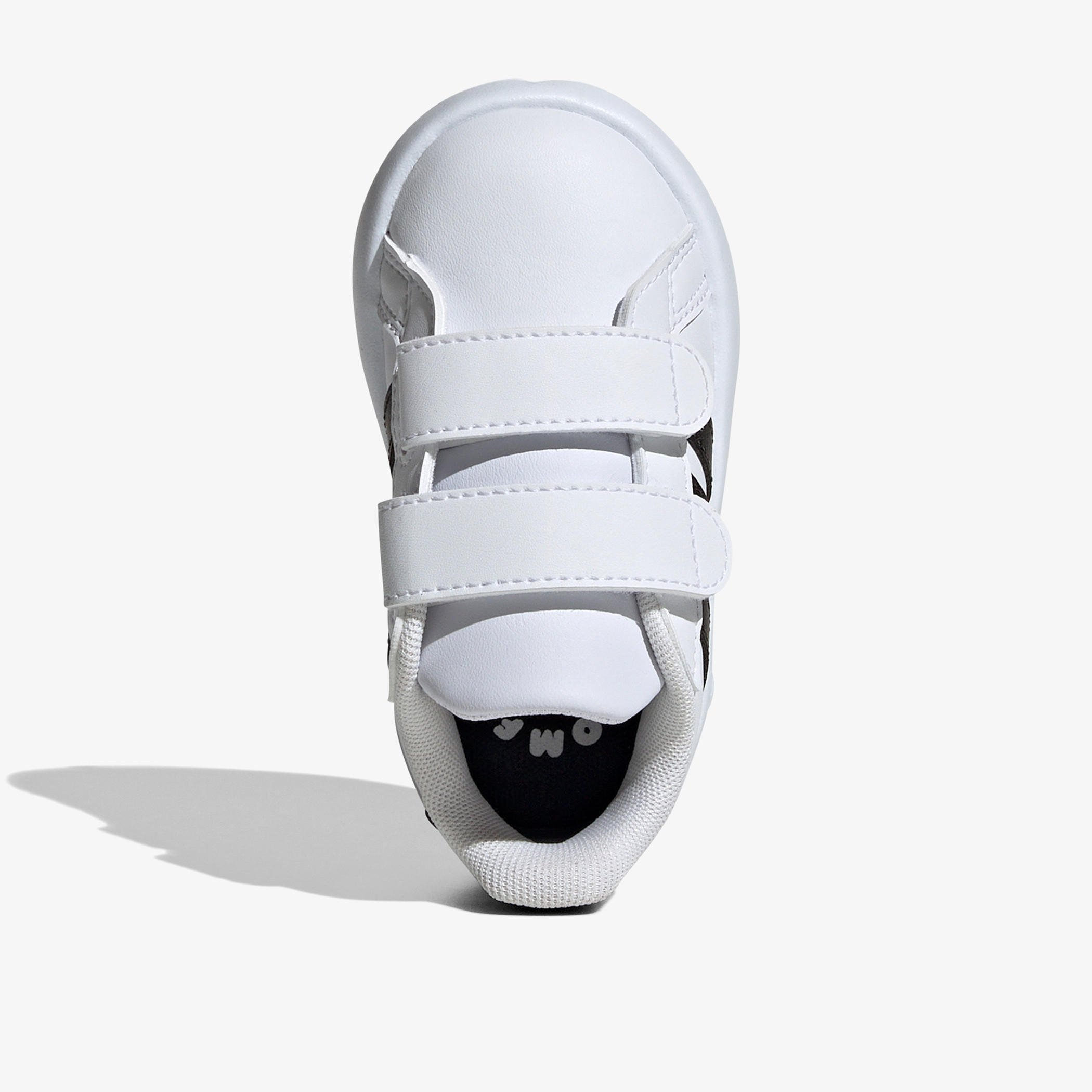 adidas Kids Grand Court 2.0 Hook & Loop Cushioned Sole Running Shoes-sports-boys-shoes-image-3
