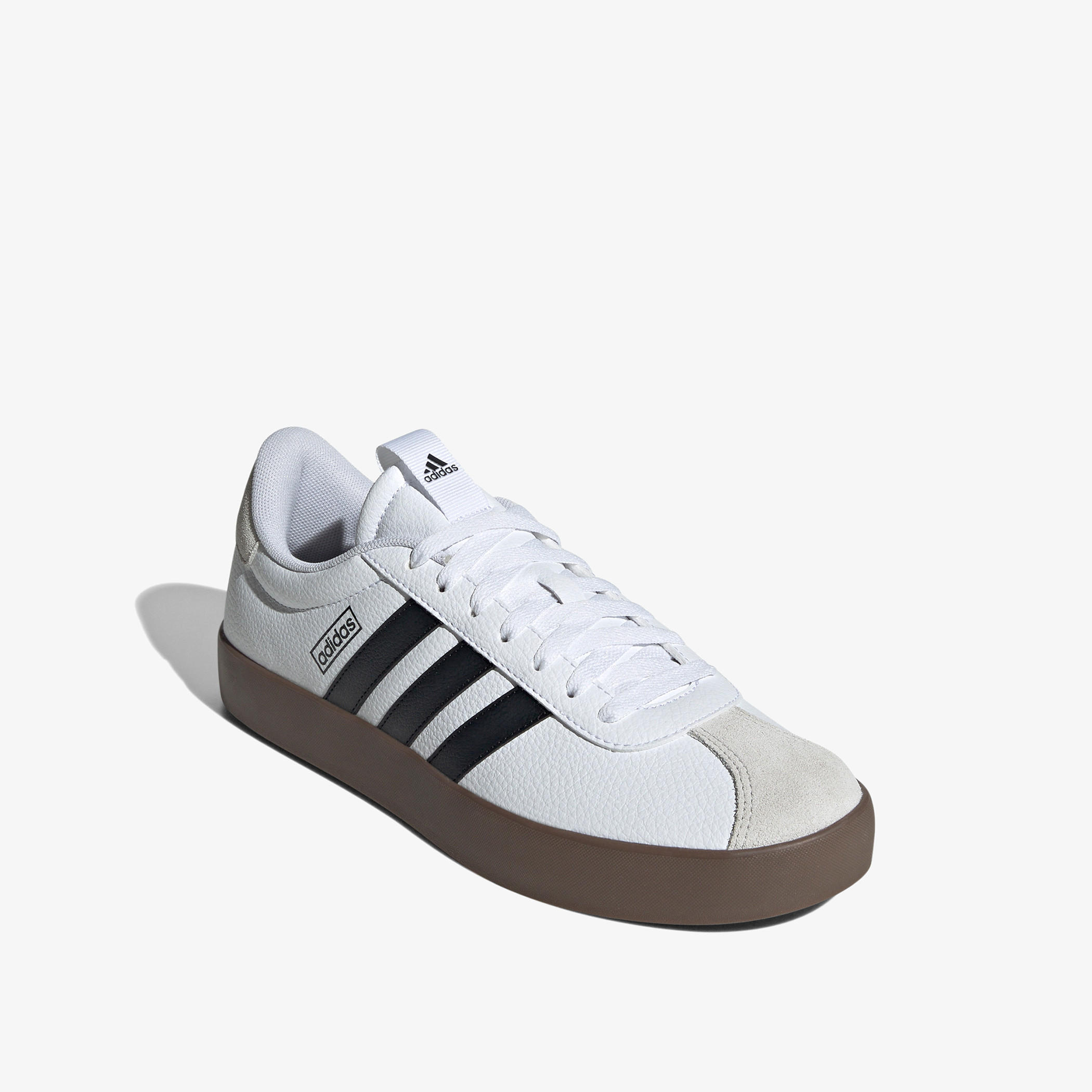 Adidas Men's Panelled Sneakers with Lace-Up Closure - VL Court 3.0-sports-men-shoes-image-1