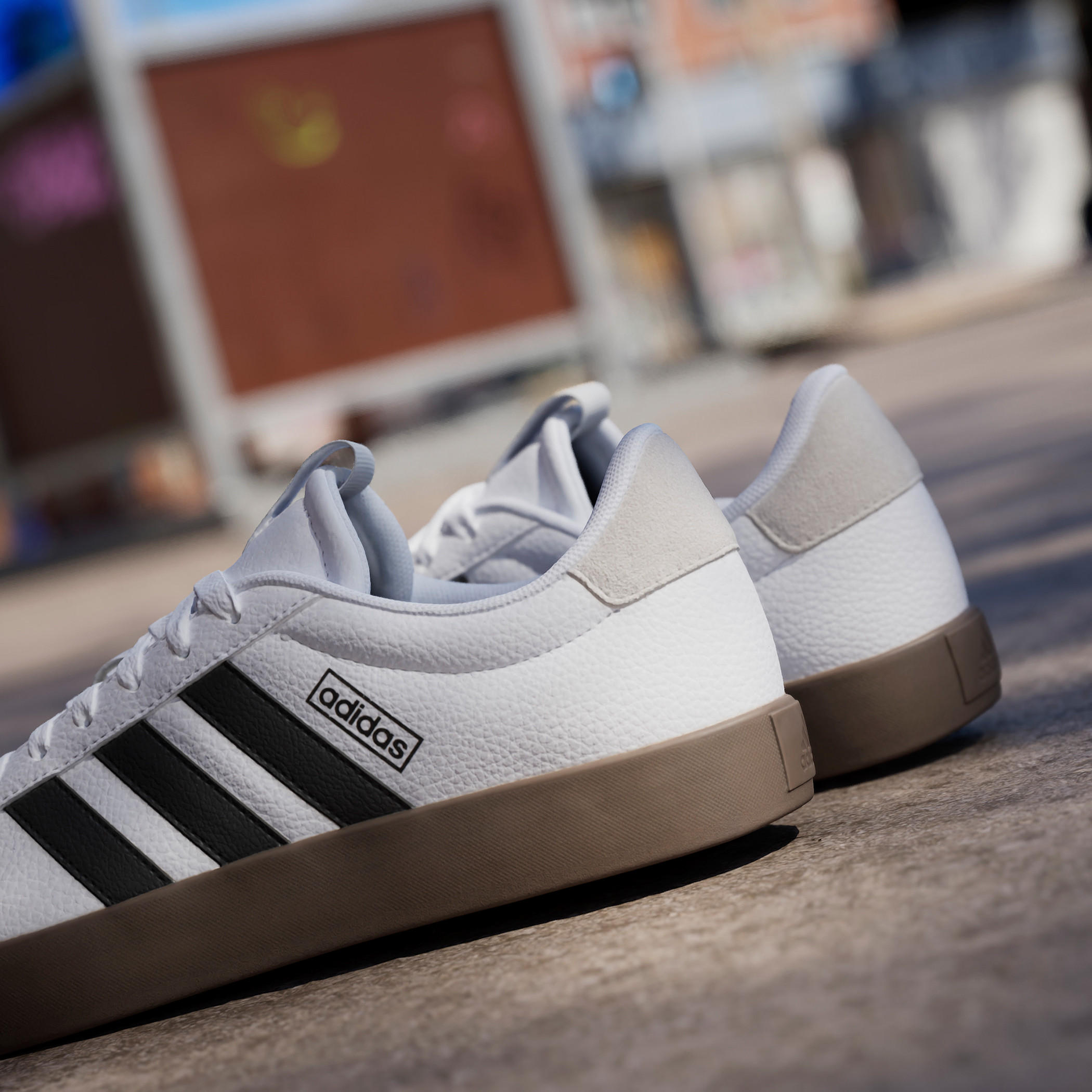Adidas Men's Panelled Sneakers with Lace-Up Closure - VL Court 3.0-sports-men-shoes-image-16