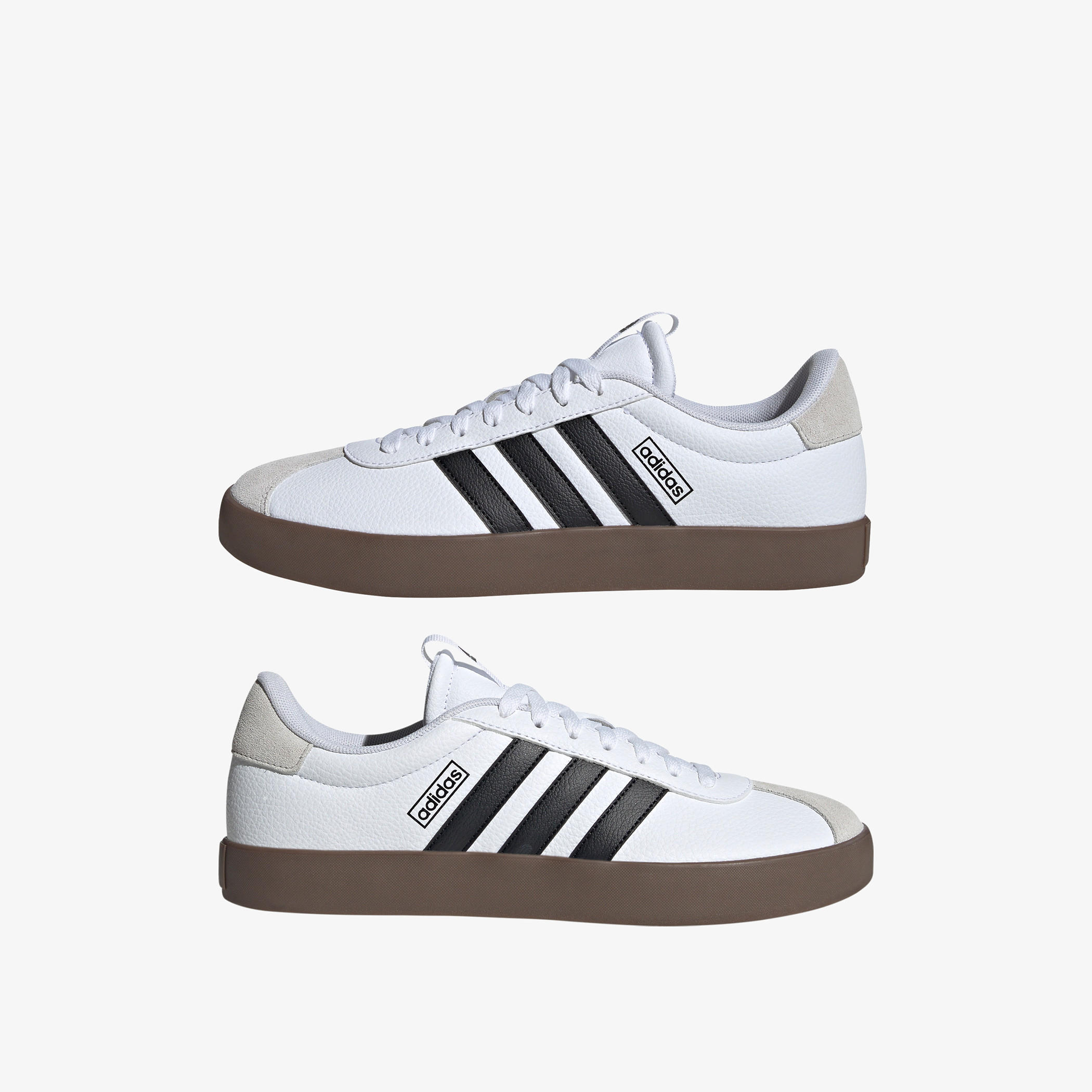 Adidas Men's Panelled Sneakers with Lace-Up Closure - VL Court 3.0-sports-men-shoes-image-9