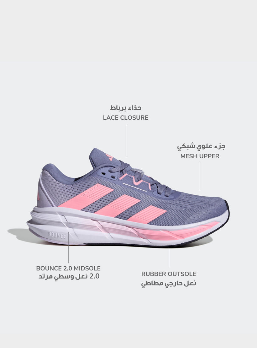 Adidas Women Questar 3 Lace-Up Running Shoes-sports-women-shoes-image-2