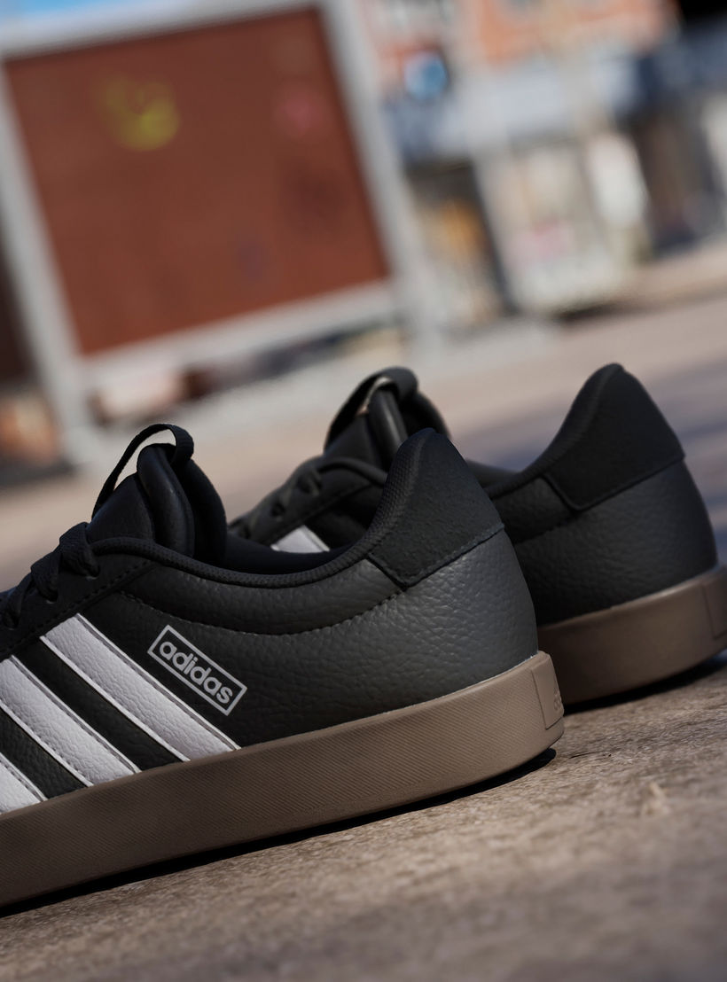 حذاء سنيكرز سادة برباط إغلاق للنساء من أديداس - VL COURT 3.0-sports-women-shoes-image-15