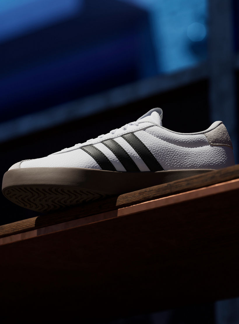 Adidas Women's Panelled Sneakers with Lace-Up Closure - VL Court 3.0-women-shoes-sneakers-image-14