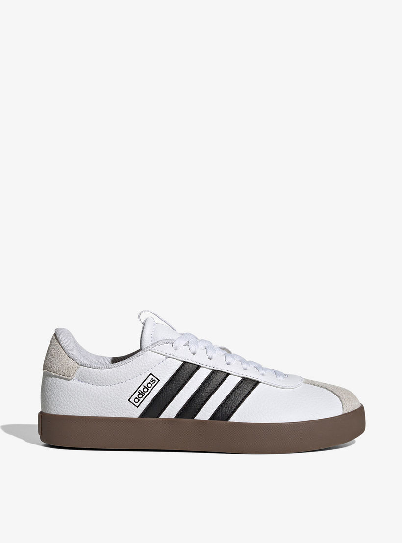 Adidas Women's Panelled Sneakers with Lace-Up Closure - VL Court 3.0-women-shoes-sneakers-image-2