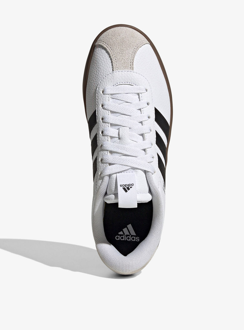 Adidas Women's Panelled Sneakers with Lace-Up Closure - VL Court 3.0-women-shoes-sneakers-image-3
