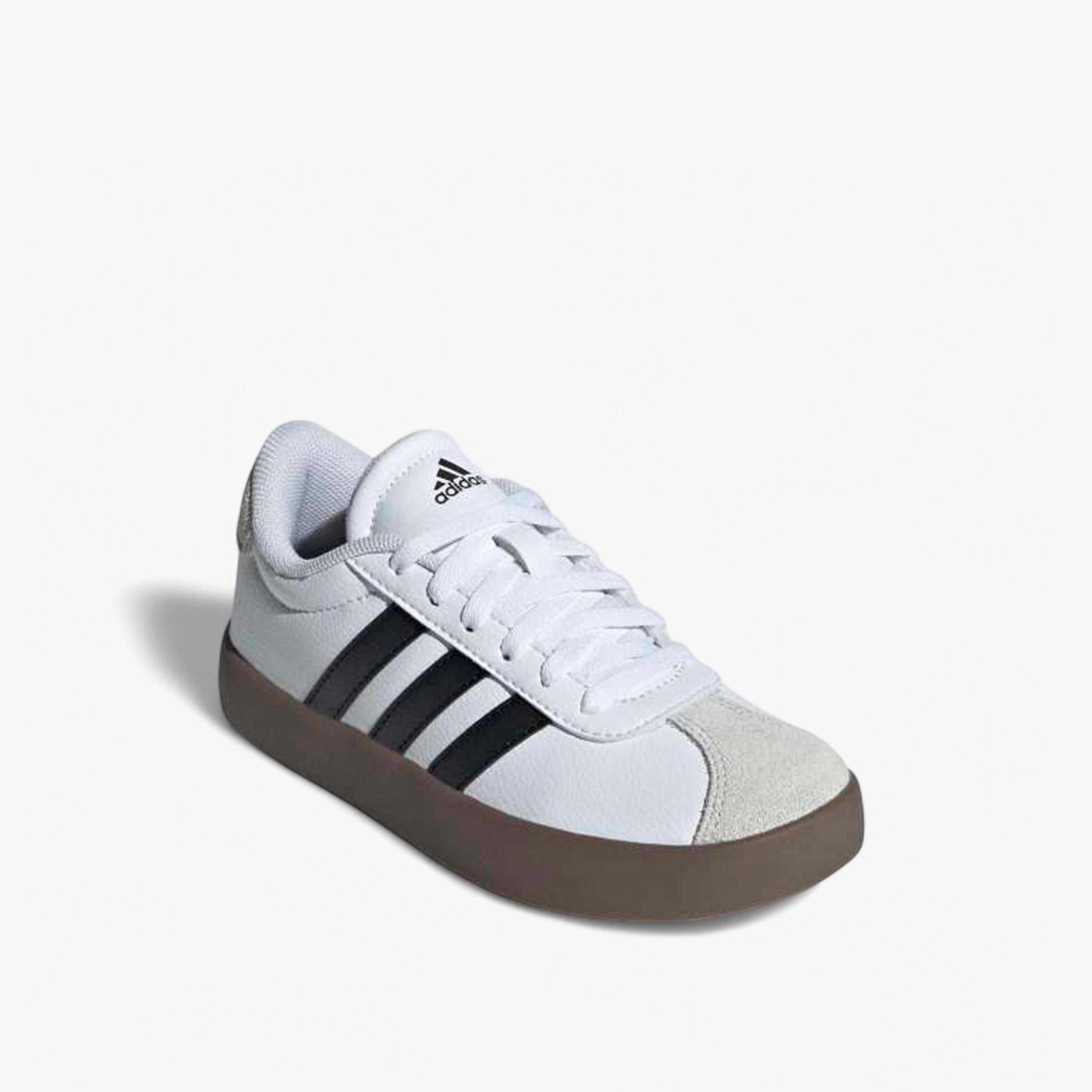 adidas Boys' VL COURT 3 0 K Lace-Up Sneakers - ID9062-boys-shoes-sneakers-image-1