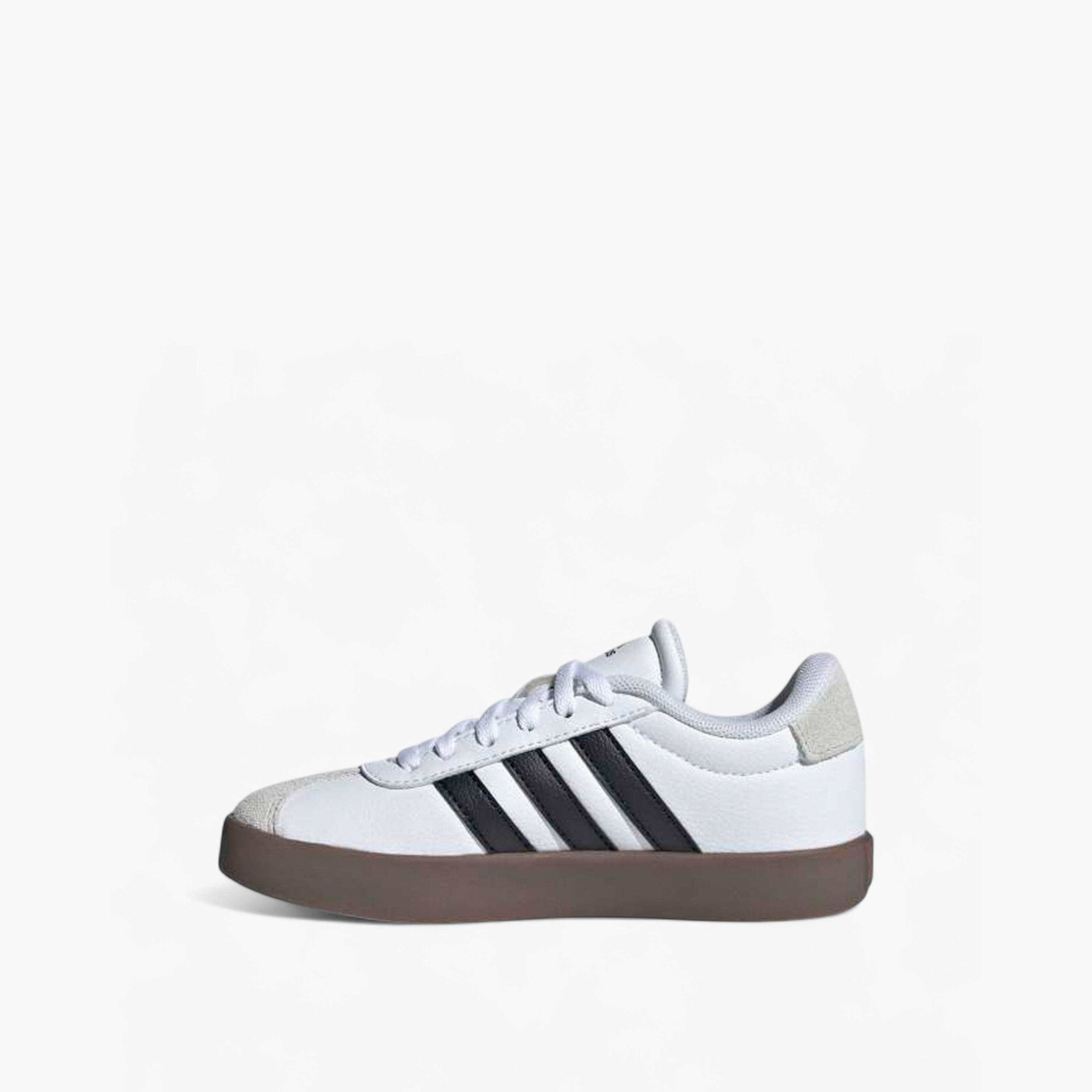 adidas Boys' VL COURT 3 0 K Lace-Up Sneakers - ID9062-boys-shoes-sneakers-image-5