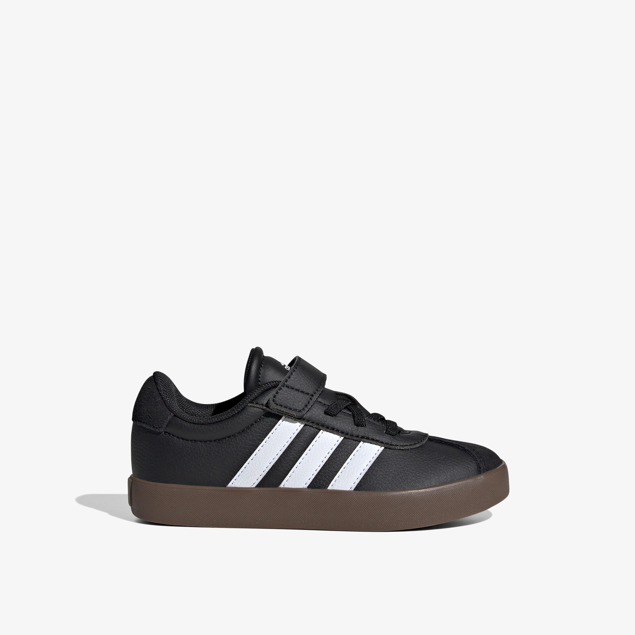 adidas Kids Vl Court 3.0 El C Hook & Loop Durable Trainer Shoes-sports-boys-shoes-image-3