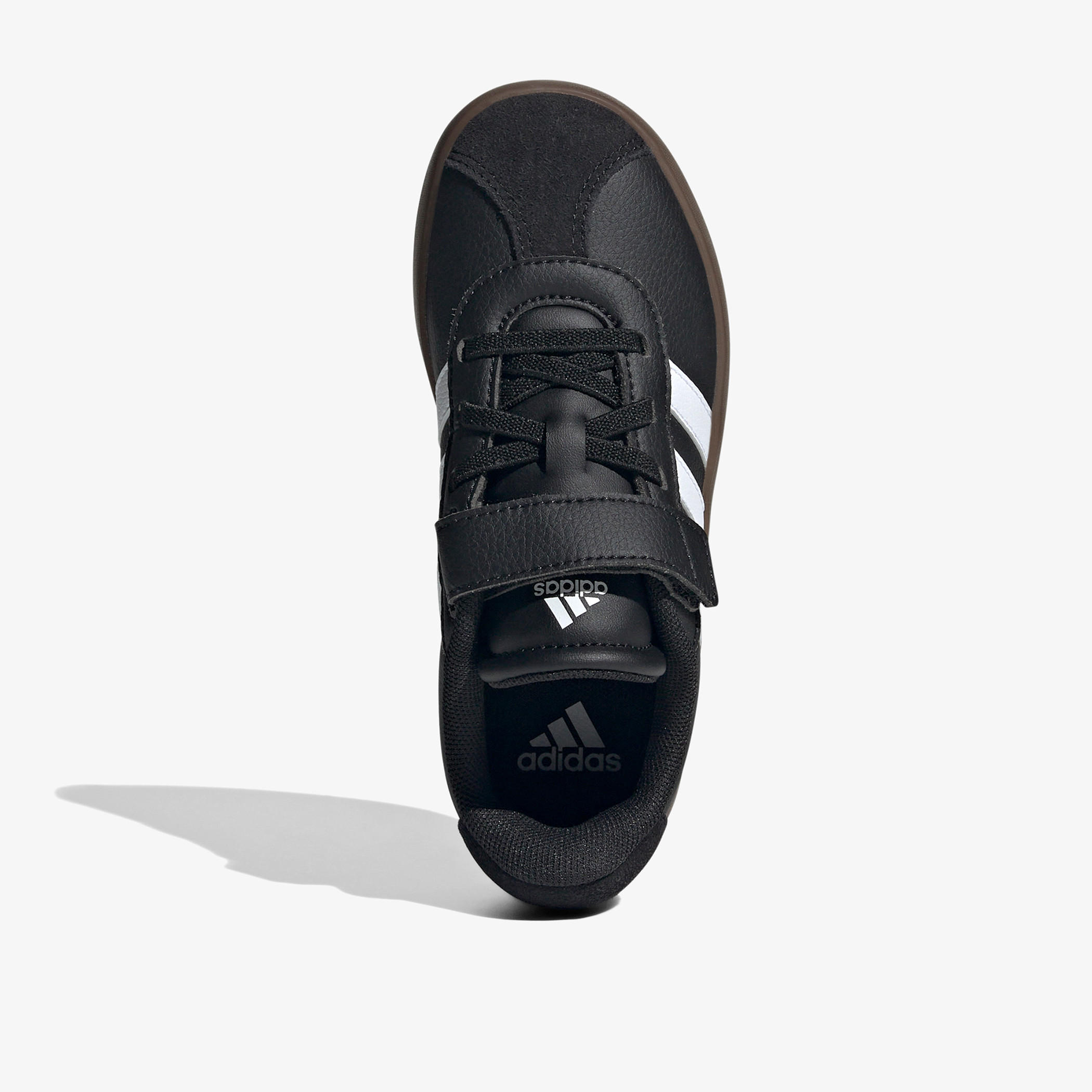 adidas Kids Vl Court 3.0 El C Hook & Loop Durable Trainer Shoes-sports-boys-shoes-image-4
