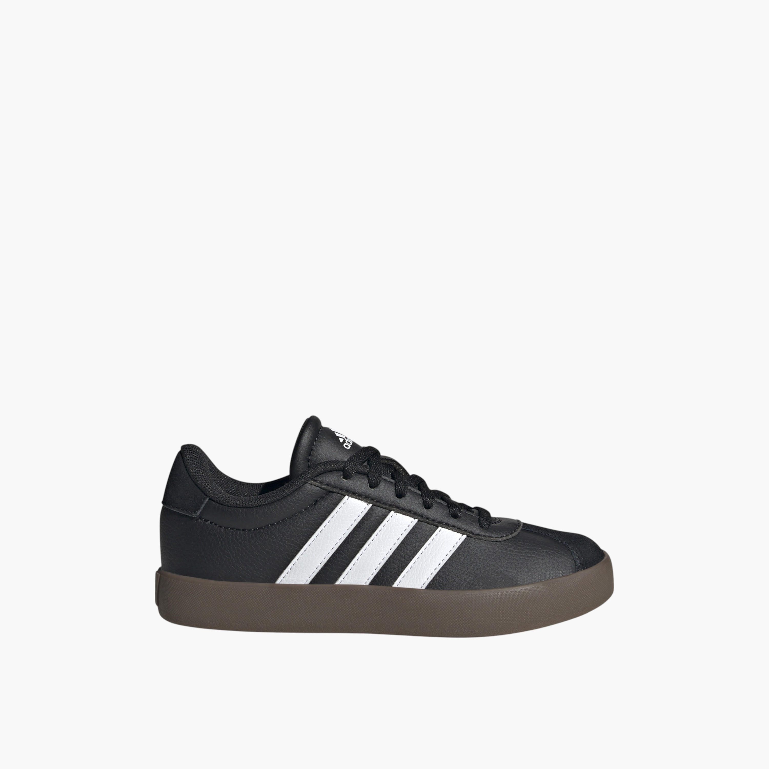 adidas Kids' VL COURT 3.0 K Lace-Up Sneakers - IE3630-boys-shoes-schoolshoes-image-2