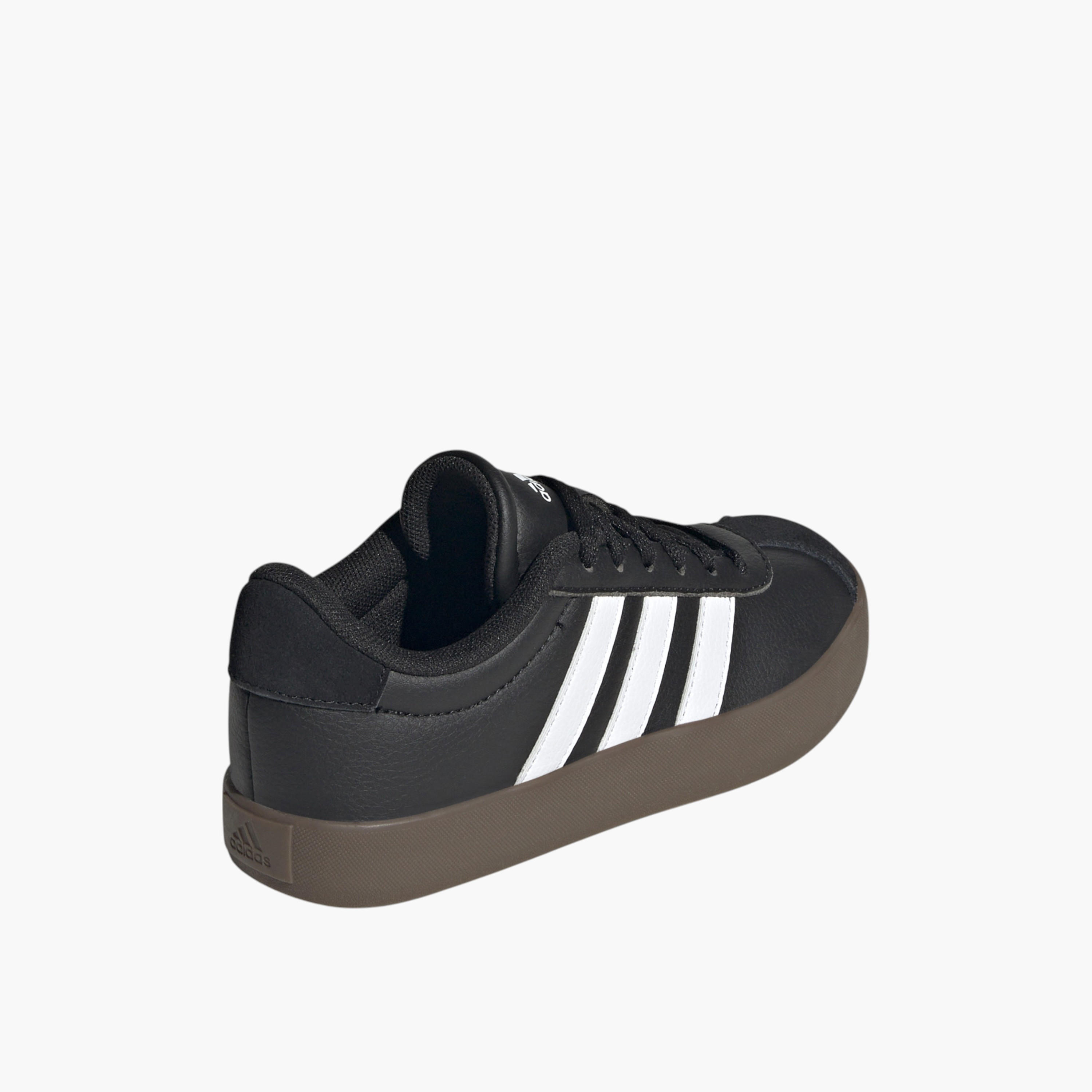 adidas Kids' VL COURT 3.0 K Lace-Up Sneakers - IE3630-boys-shoes-schoolshoes-image-3