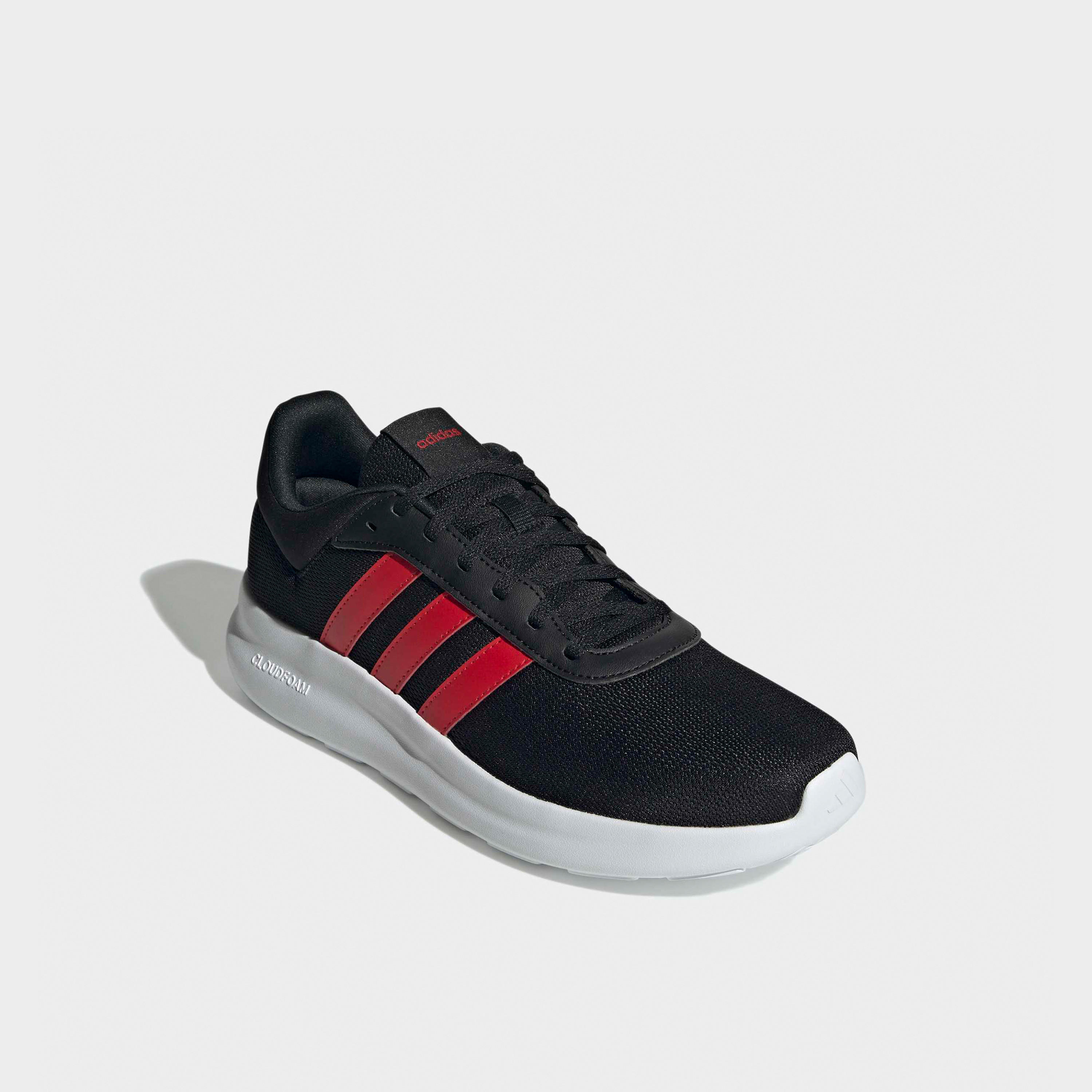 حذاء سنيكرز بارز الملمس للكاحل برباط إغلاق لايت ريسر 4.0 للرجال من أديداس-sports-men-shoes-image-1