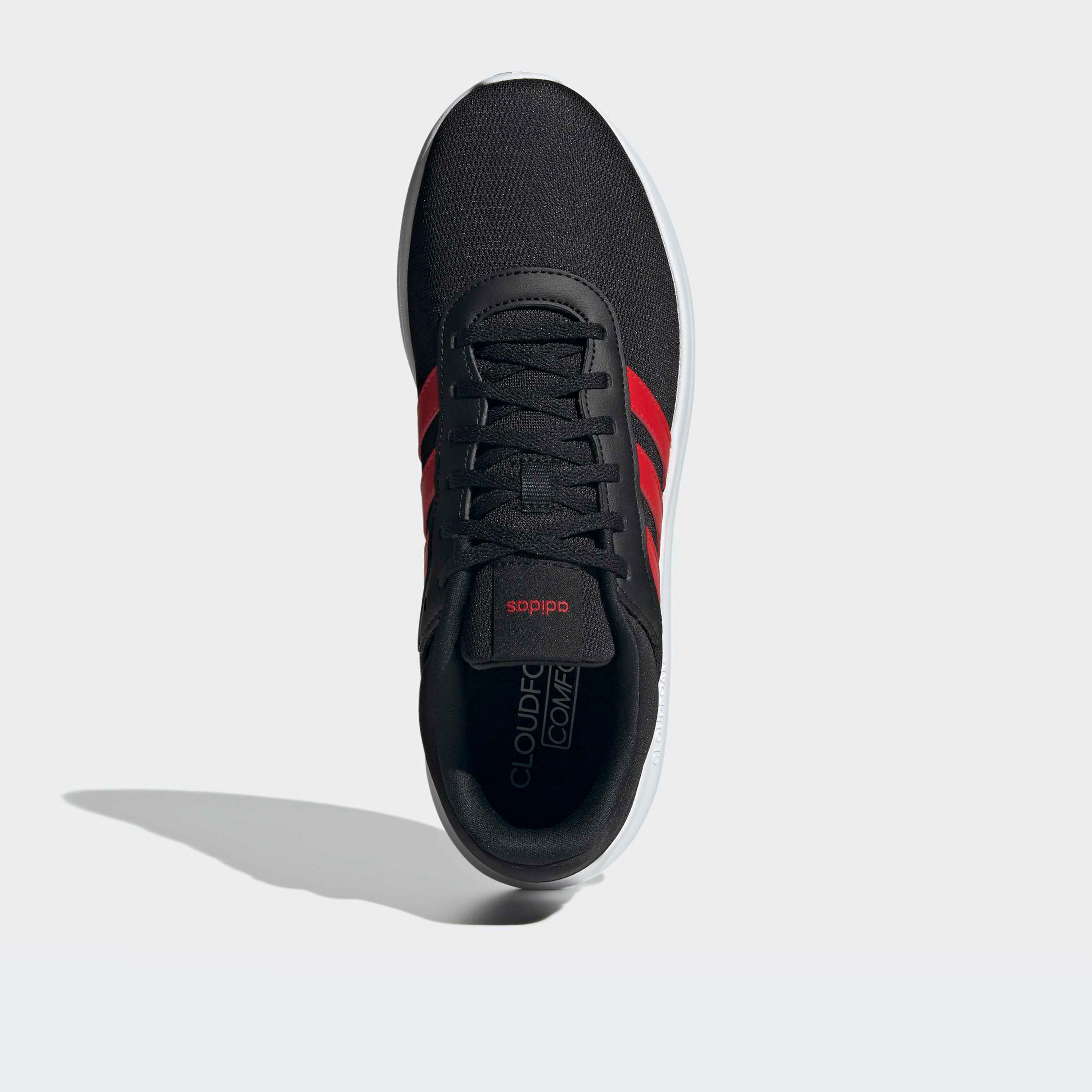 حذاء سنيكرز بارز الملمس للكاحل برباط إغلاق لايت ريسر 4.0 للرجال من أديداس-sports-men-shoes-image-3