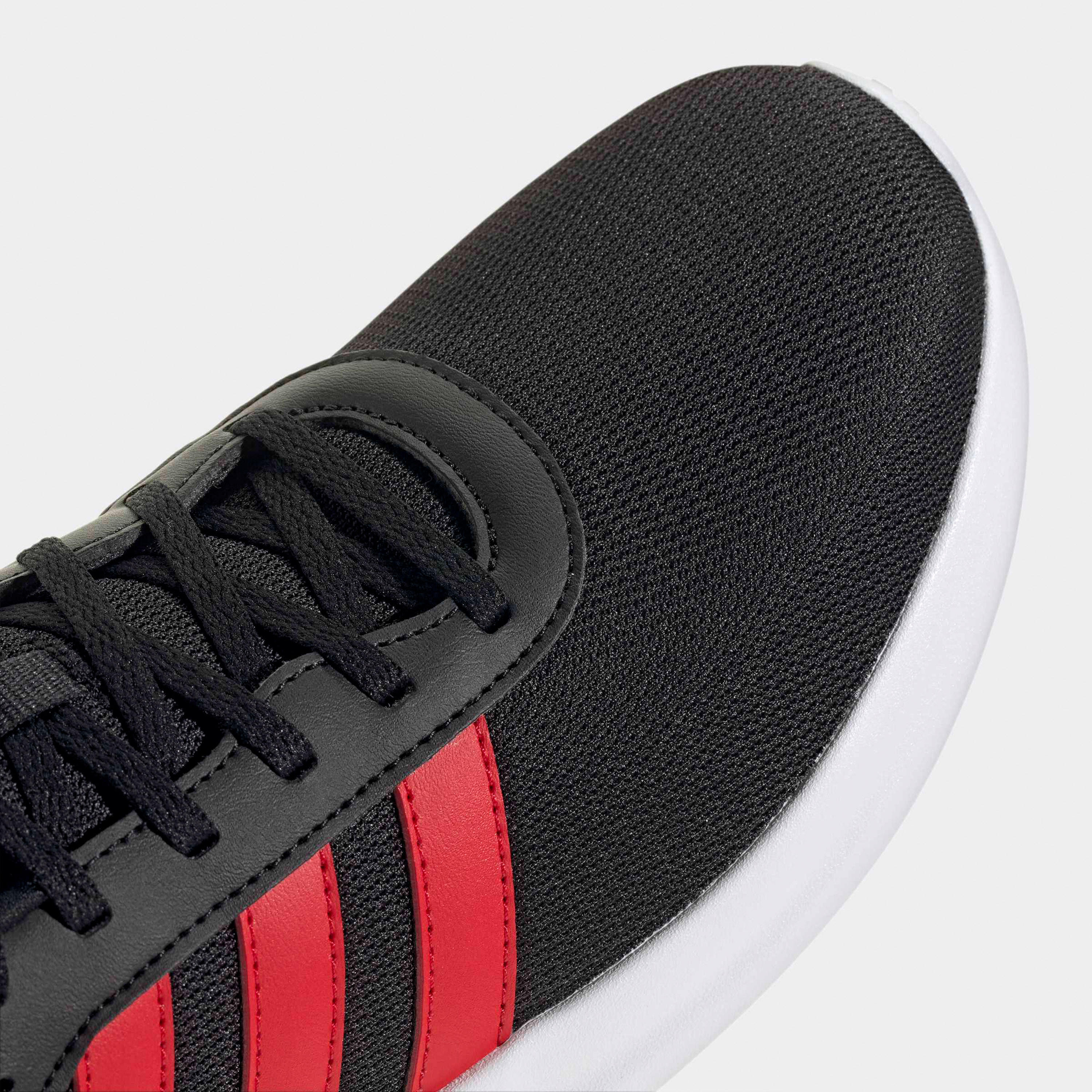 حذاء سنيكرز بارز الملمس للكاحل برباط إغلاق لايت ريسر 4.0 للرجال من أديداس-sports-men-shoes-image-6