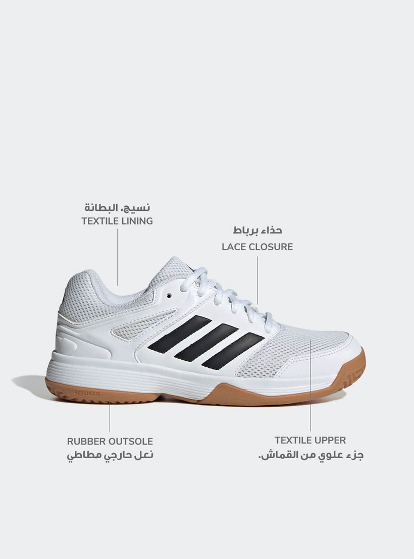 Adidas Boys Speedcourt Lace-Up Badminton Shoes-sports-boys-shoes-image-2