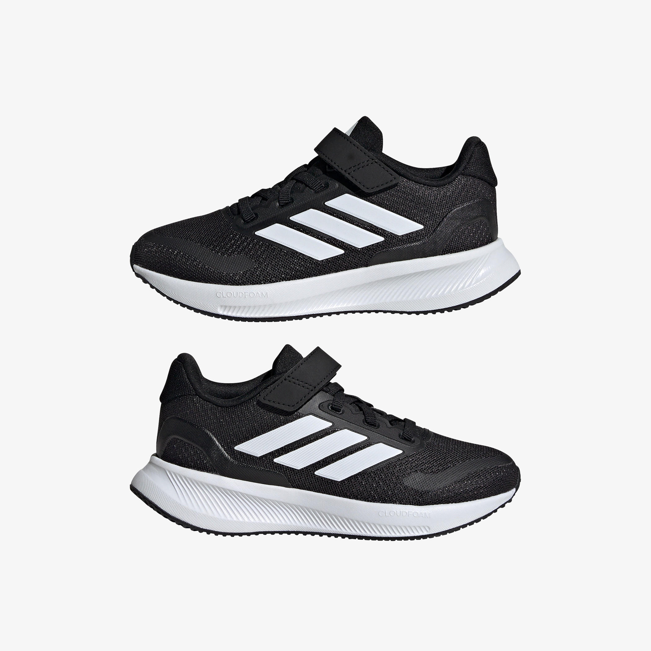 Adidas Kids' Runfalcon 5 EL C Running Shoes with Hook and Loop Closure - IE8574-sports-boys-shoes-image-2