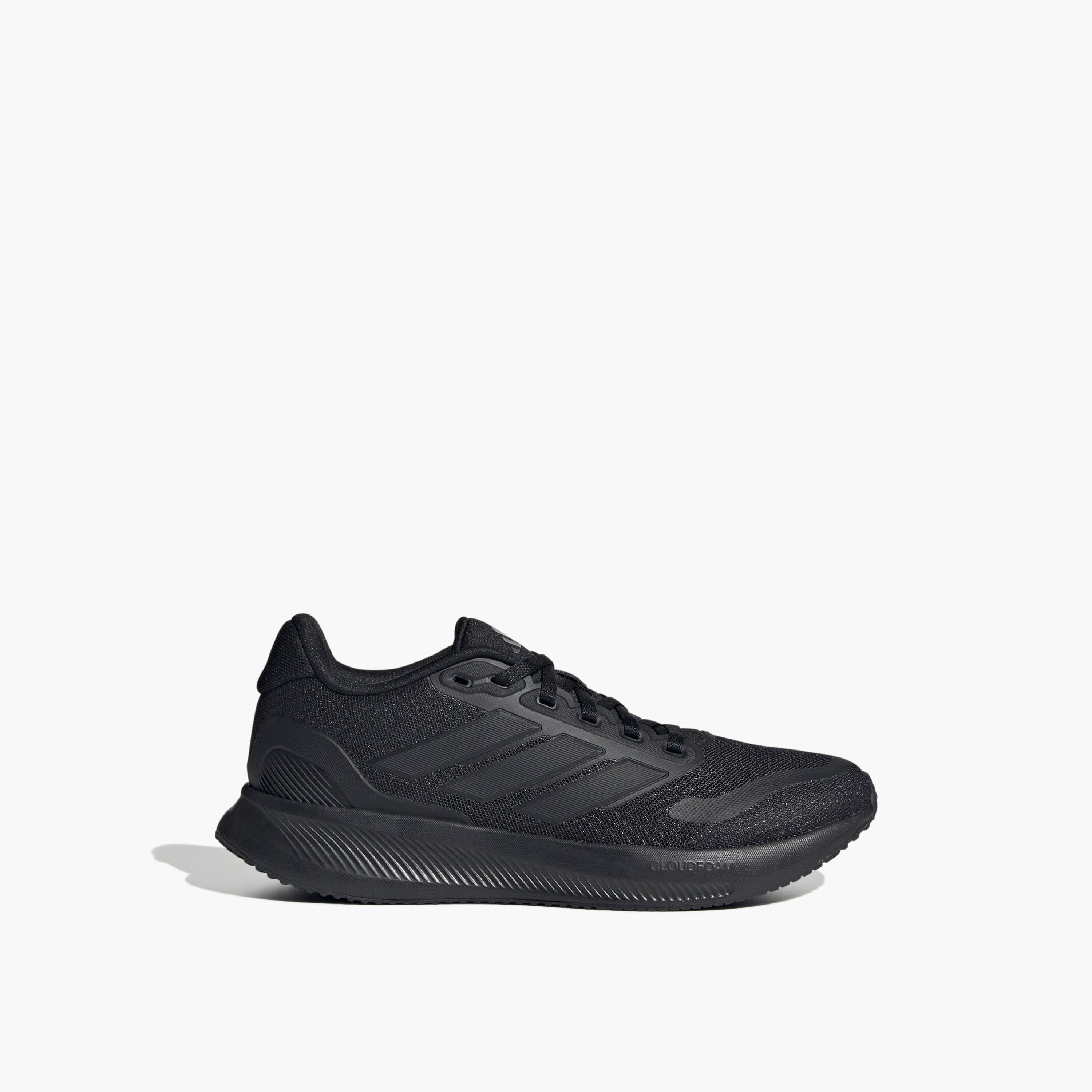 Adidas Kids' RUNFALCON 5 J Lace-Up Closure School Shoes - IE8586-D-boys-shoes-schoolshoes-image-2