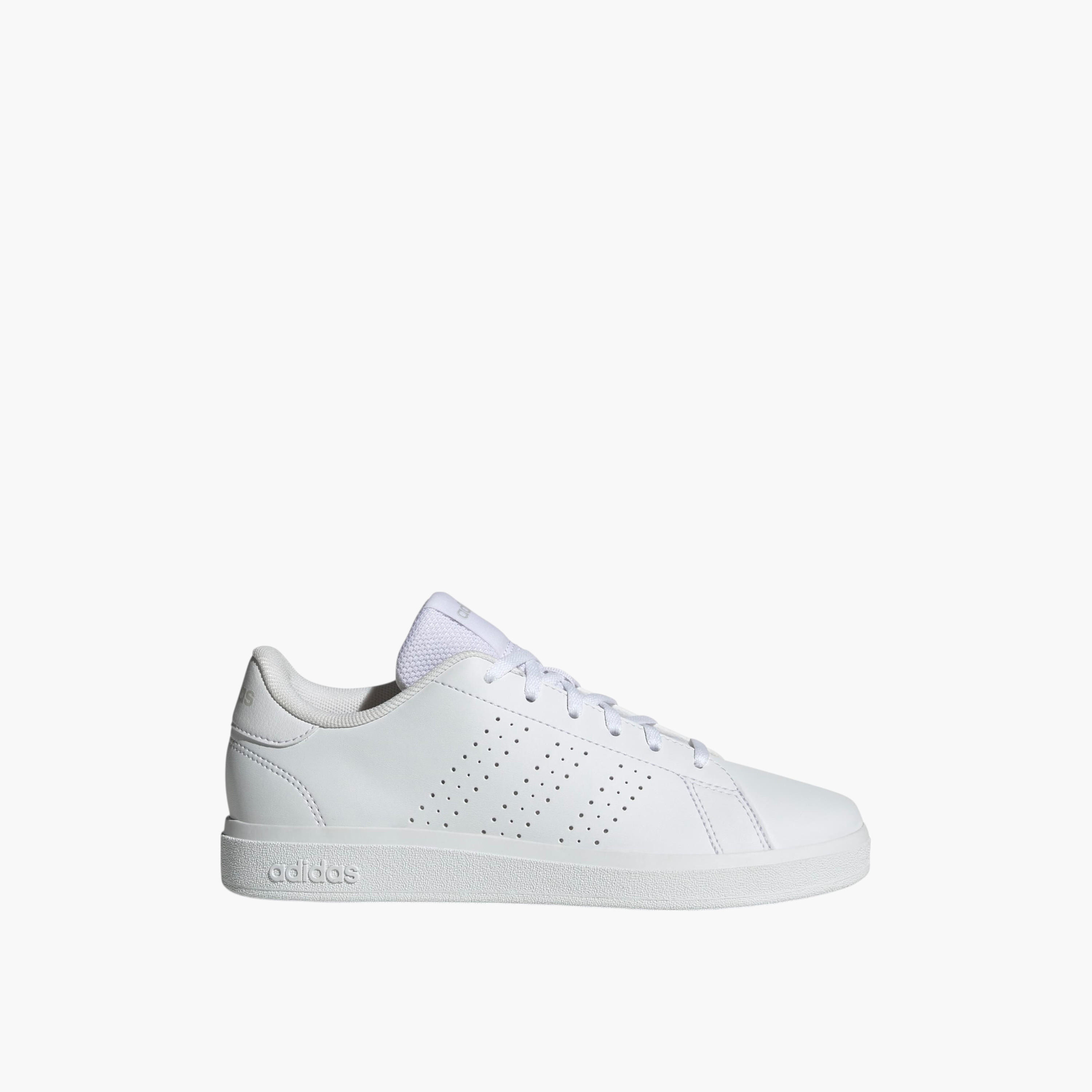 adidas Kids' ADVANTAGE BASE 2.0 Lace-Up Closure School Shoes - IE8688-boys-shoes-schoolshoes-image-2