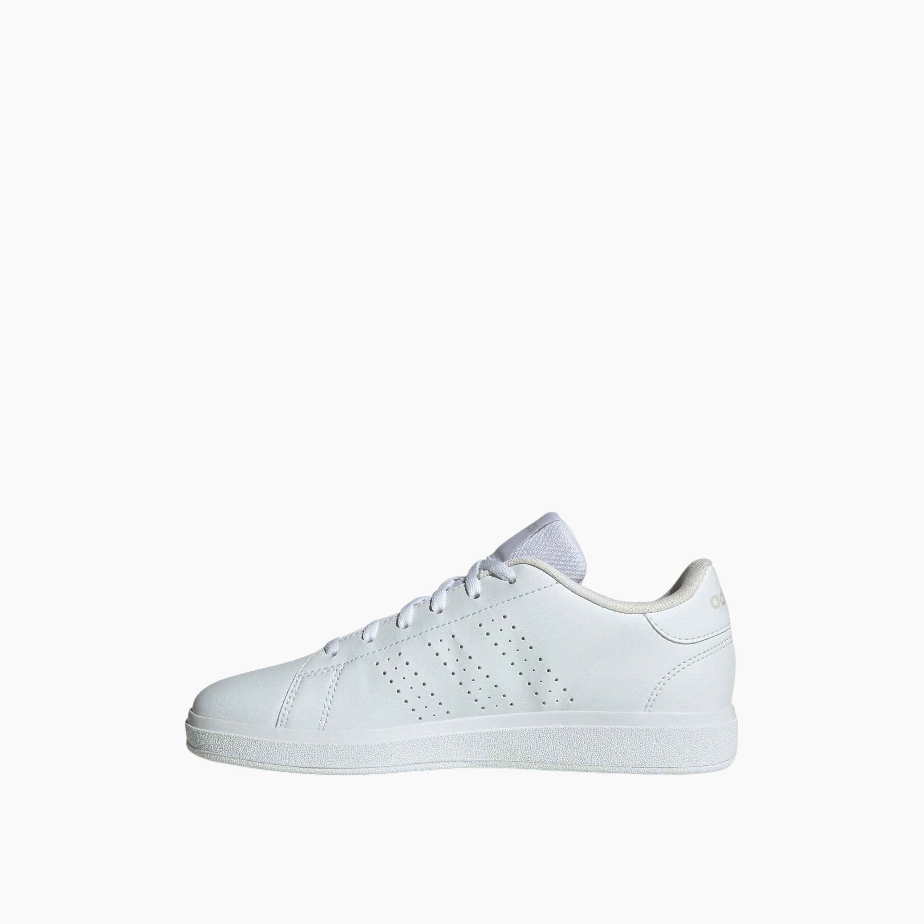 adidas Kids' ADVANTAGE BASE 2.0 Lace-Up Closure School Shoes - IE8688-boys-shoes-schoolshoes-image-4